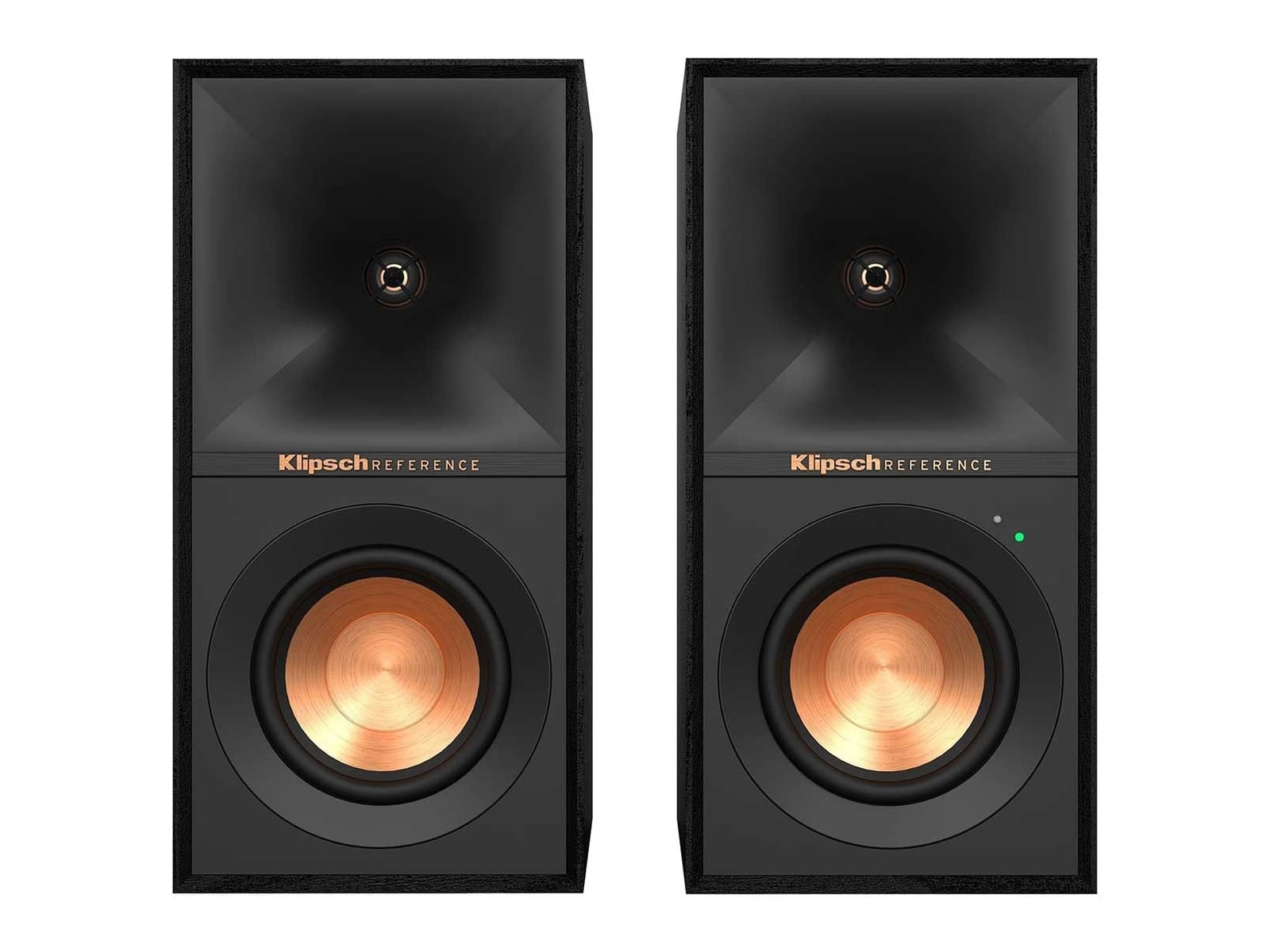 Klipsch - R-40PM Reference Powered Monitor (Pair) Speakers - Black