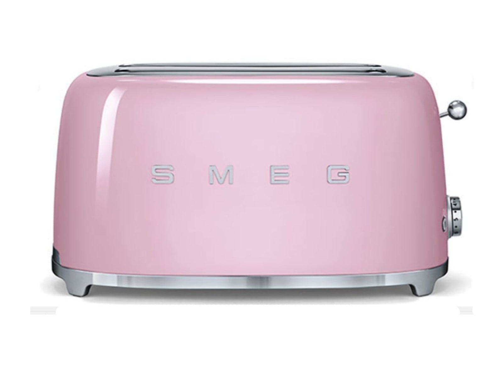 Smeg - 50's Retro Style Pink 4-Slice Toaster Toasters & Ovens