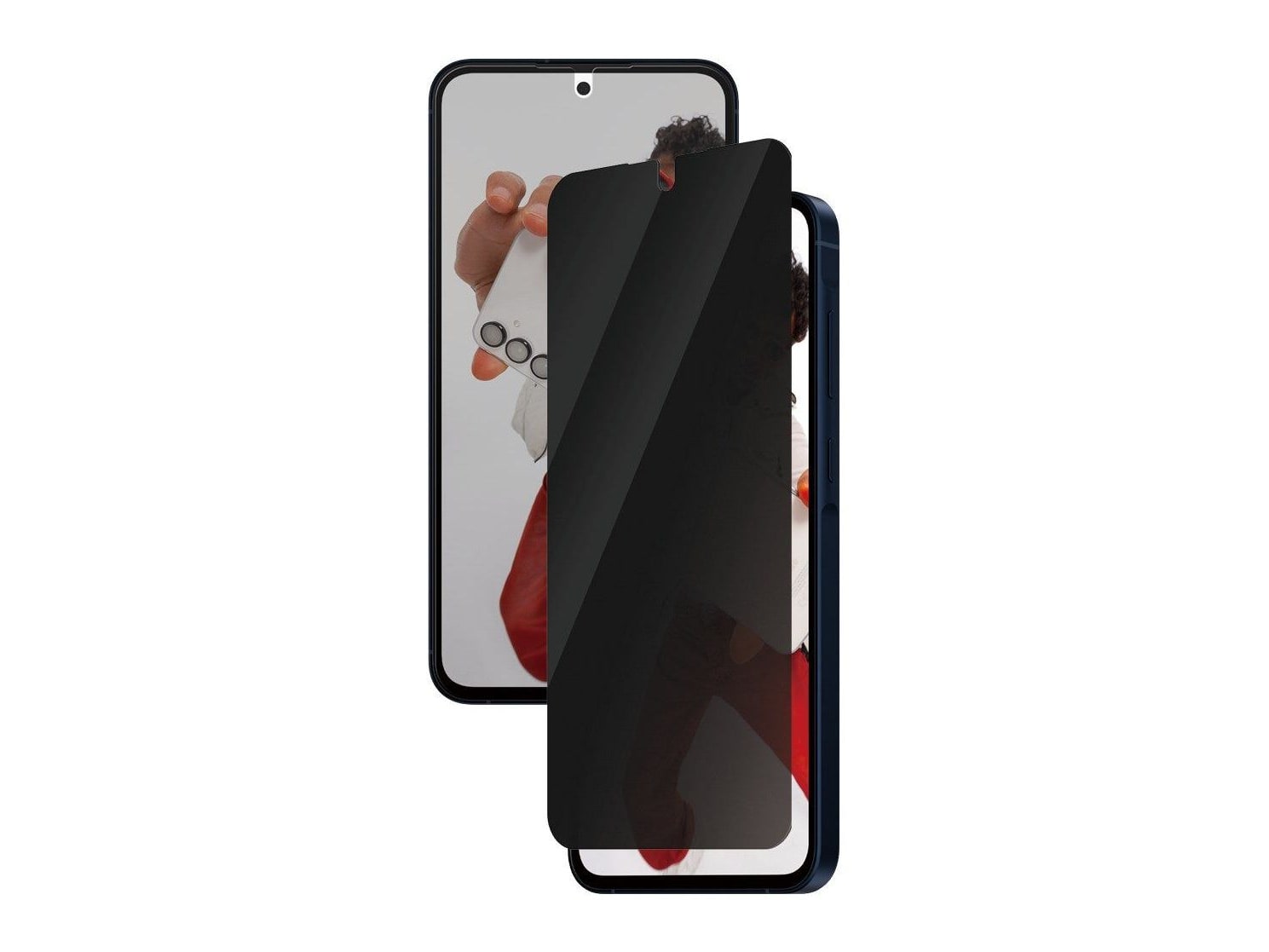 PanzerGlass - SAFE. 2-Way Privacy Screen Protector Samsung Galaxy A56 5G Ultra-Wide Fit w. EasyAligner