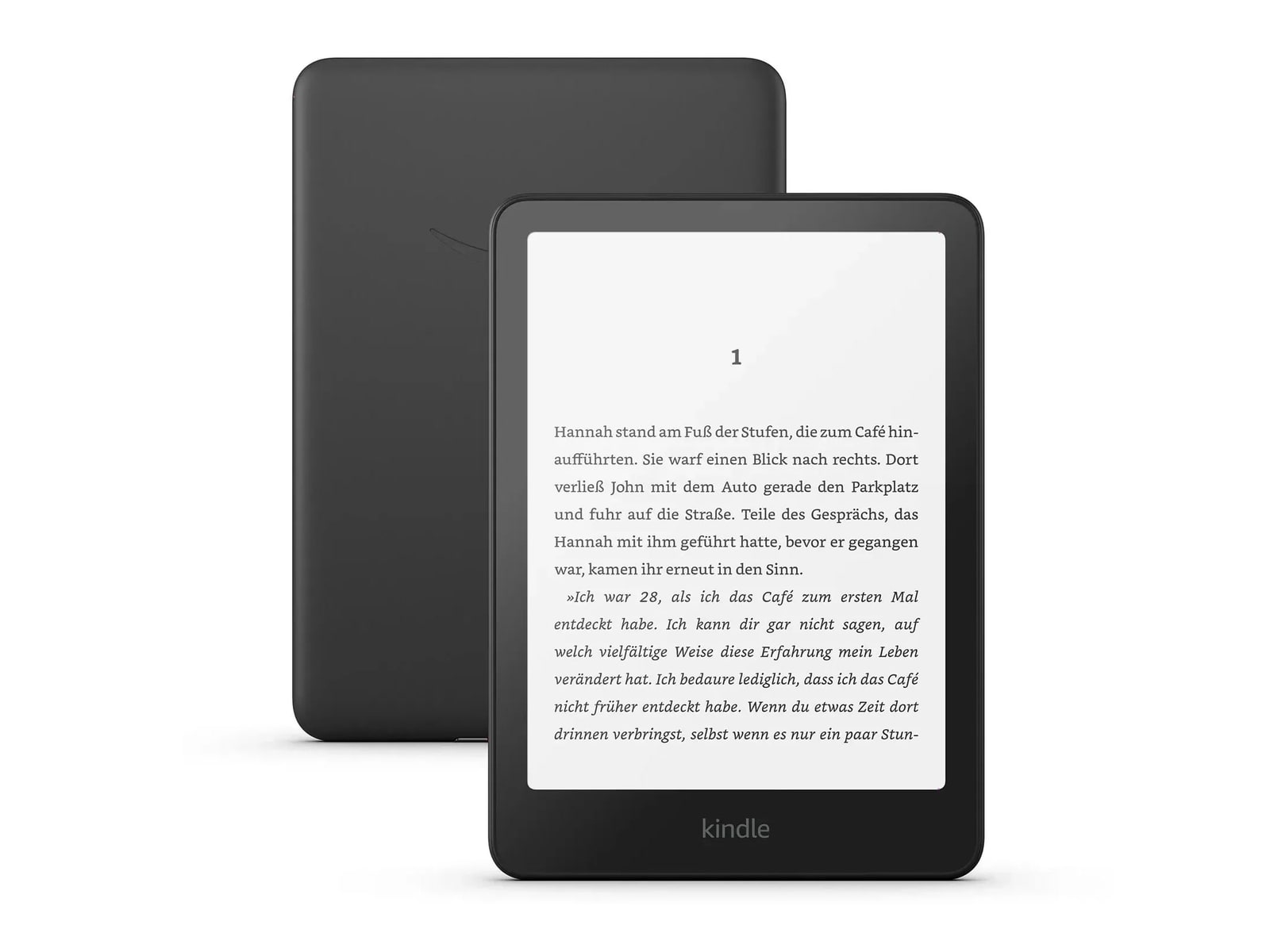 Amazon - Kindle Paperwhite Black Kindle E-Readers