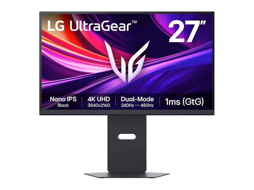 LG - 27" 27G850A-B 4K UHD 240Hz Gaming Monitors