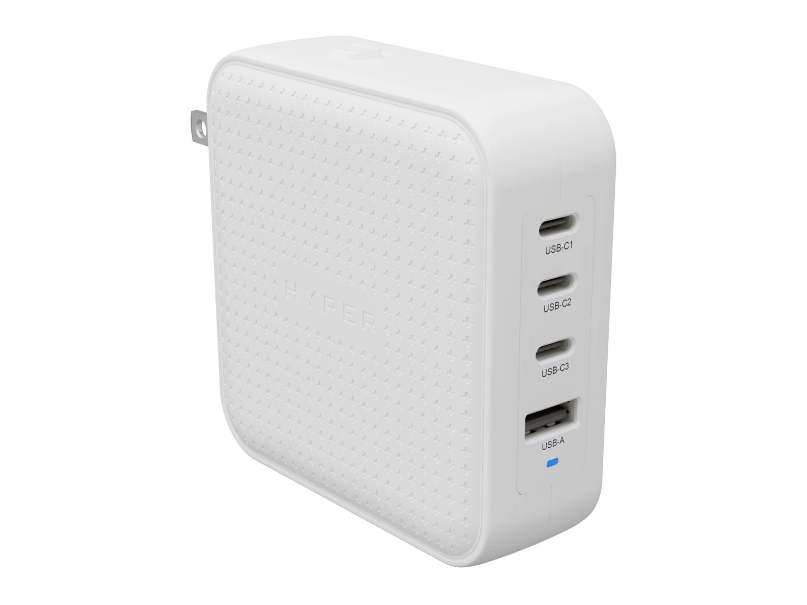 Hyper - HyperJuice 100W GaN Safety Tested Travel Charger White Wall Chargers
