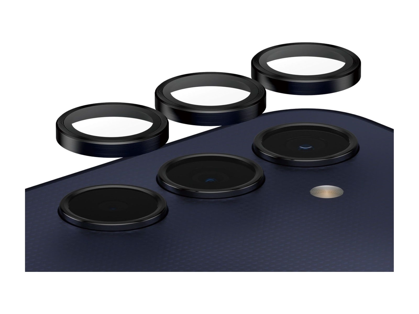 PanzerGlass - Hoops Camera Lens Protector Black Samsung Galaxy A25 5G
