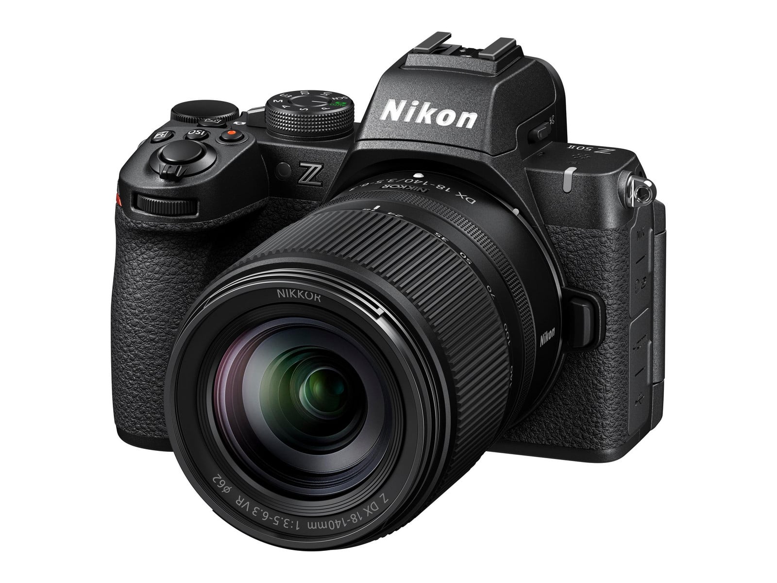 Nikon - Z50II with 18-140mm VR Lens Mirrorless Cameras - Black