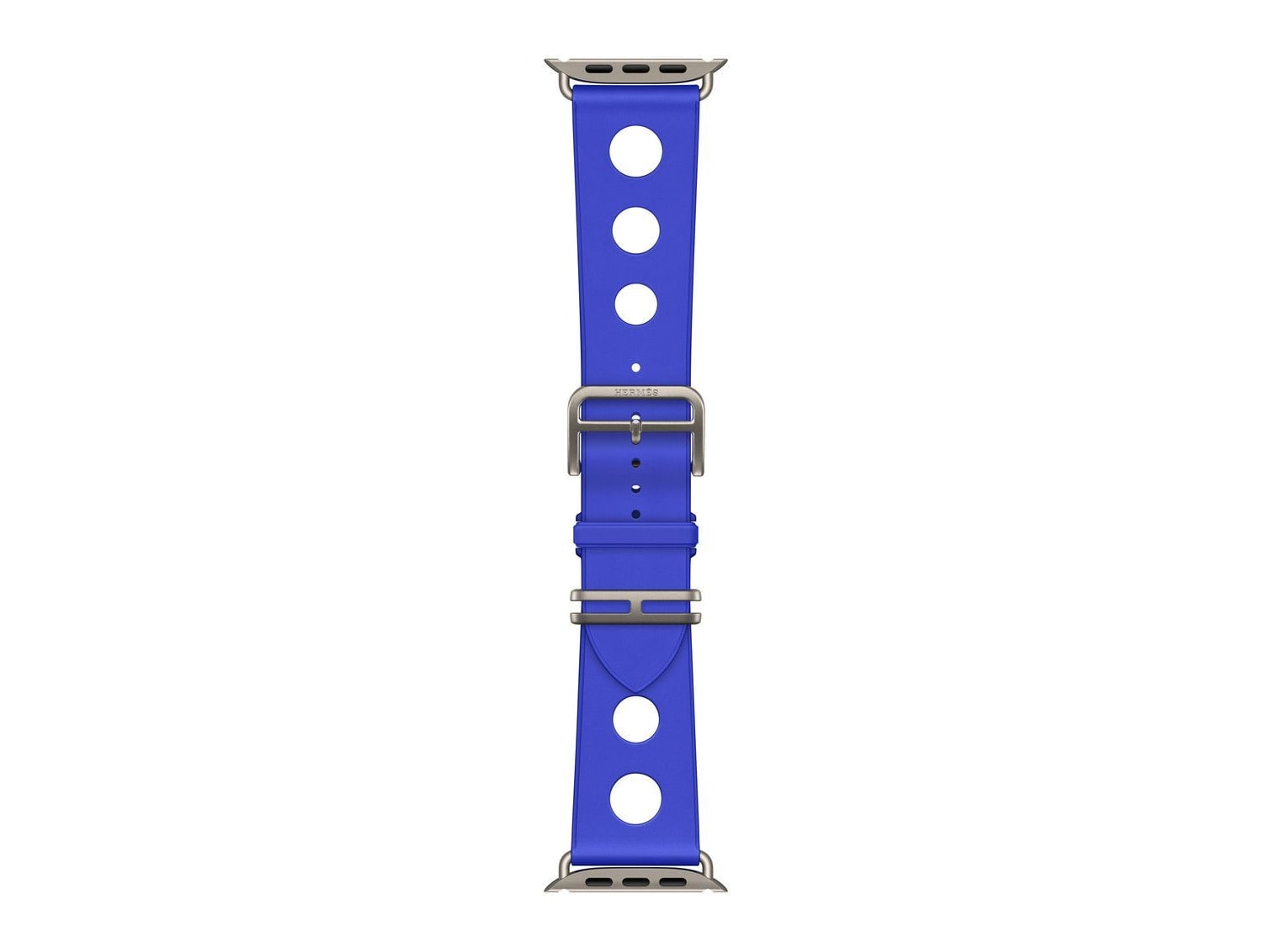 Apple - Apple Watch Hermès Scub'H Diving - 49mm - Bleu Néon