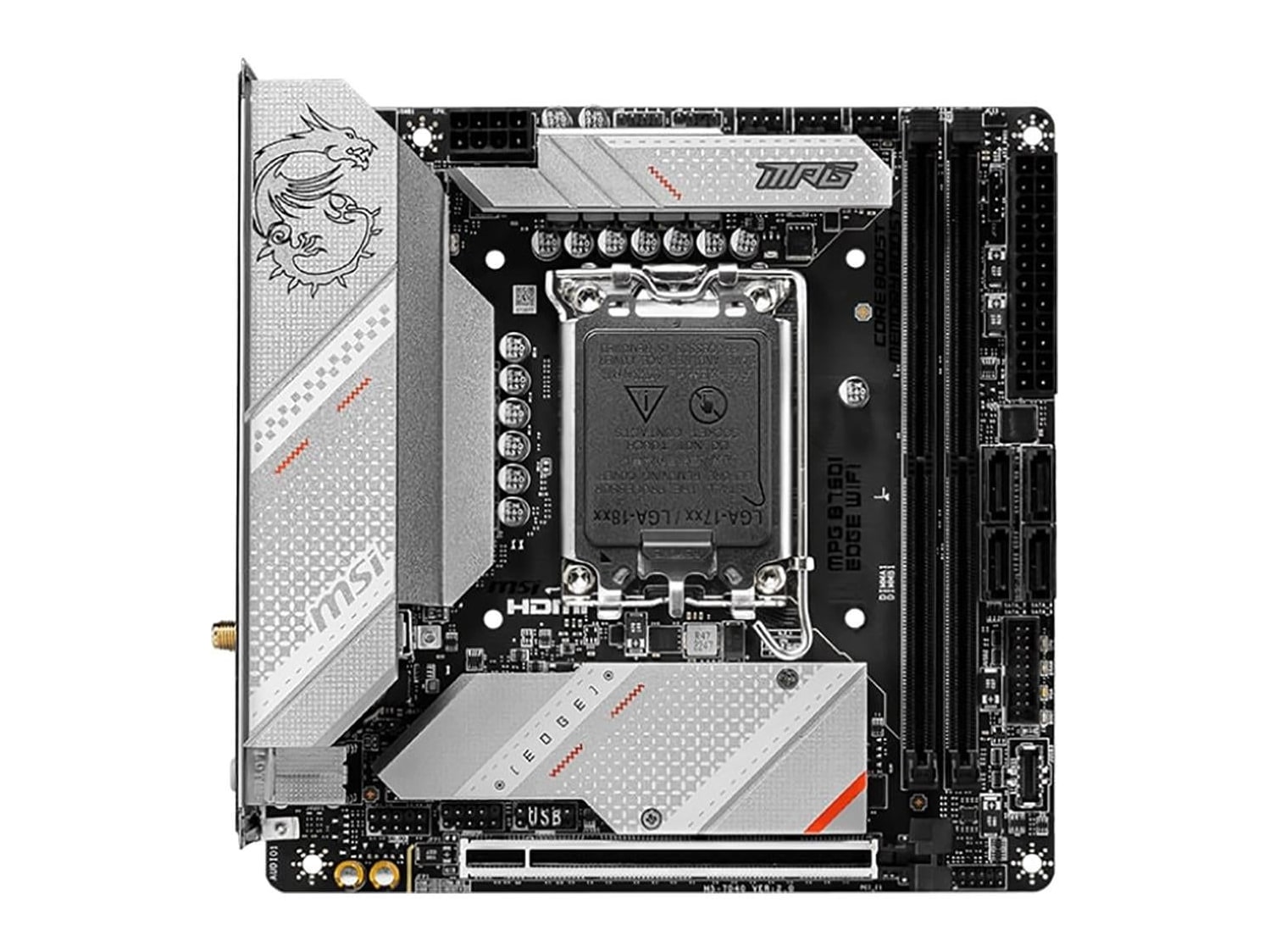 MSI - MPG B760I EDGE WIFI Motherboards