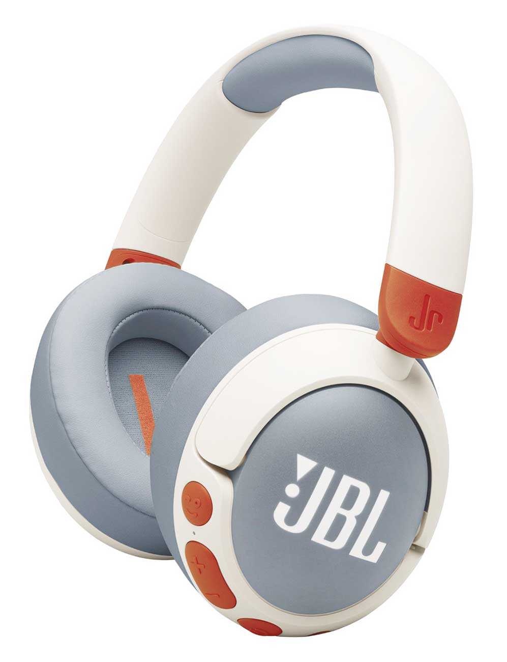 JBL - Junior 470NC Bluetooth 5.3 Noise Cancelling Headphones - White