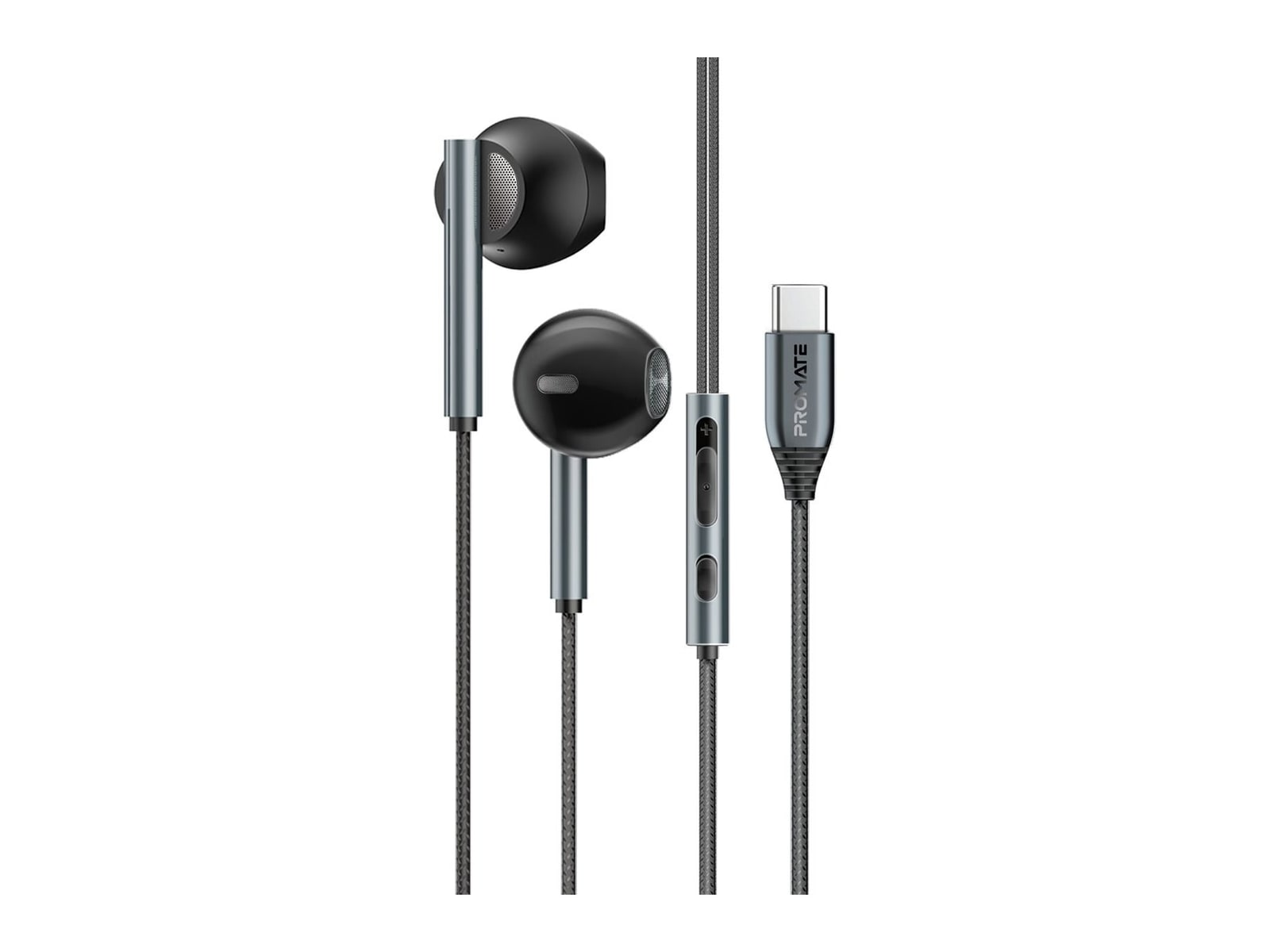 Promate - Laxi-S In-Ear Headphones - Black