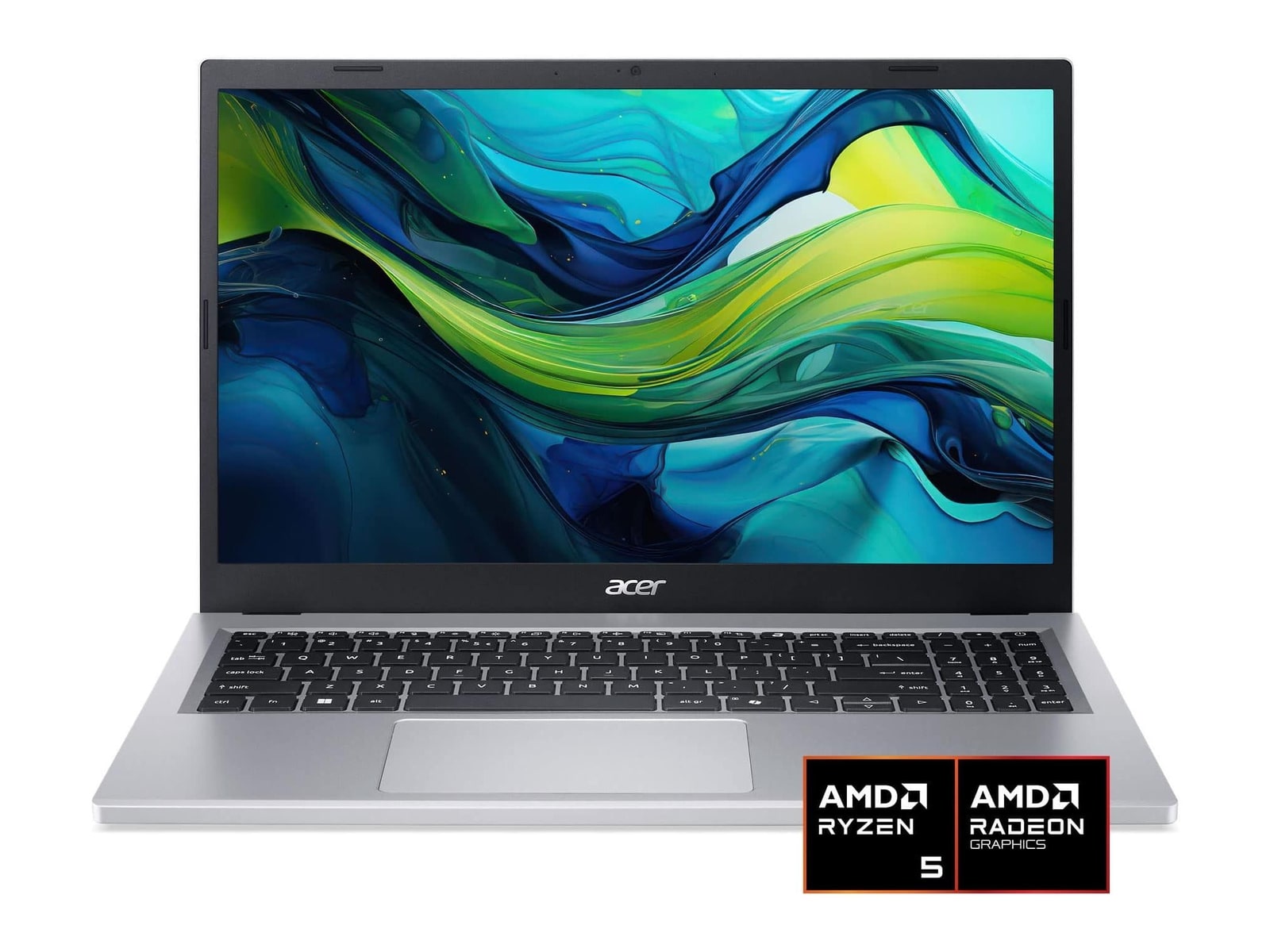 Acer - Aspire Go 15 AG15-21P-R5UH 15.6" - AMD Ryzen 5 40 chip - 8GB Memory - 512GB SSD - Pure Silver