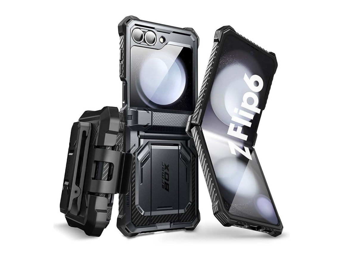 i-Blason - Armorbox - Galaxy Z Flip 6 - Black