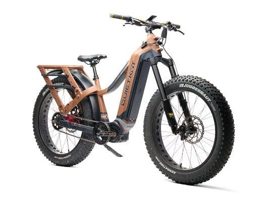 QuietKat - Apex XD 30Ah Kick-Through Red Clay Electric Bikes