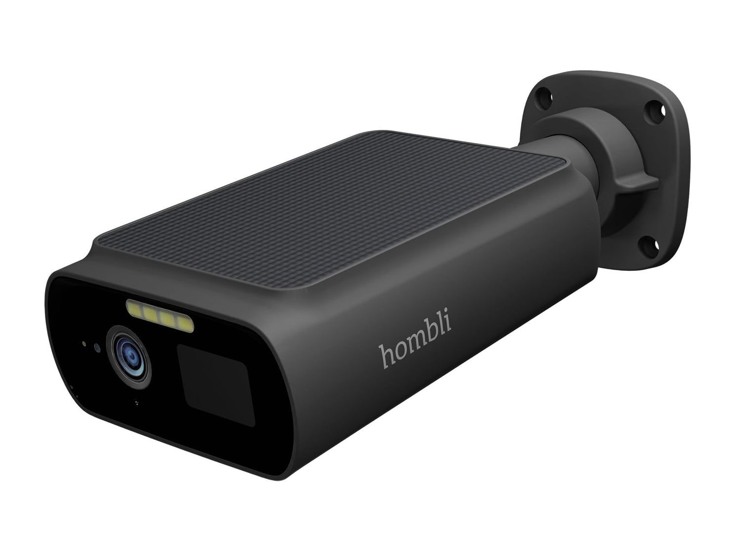 Hombli - Solar Cam 2K Smart Security - Black