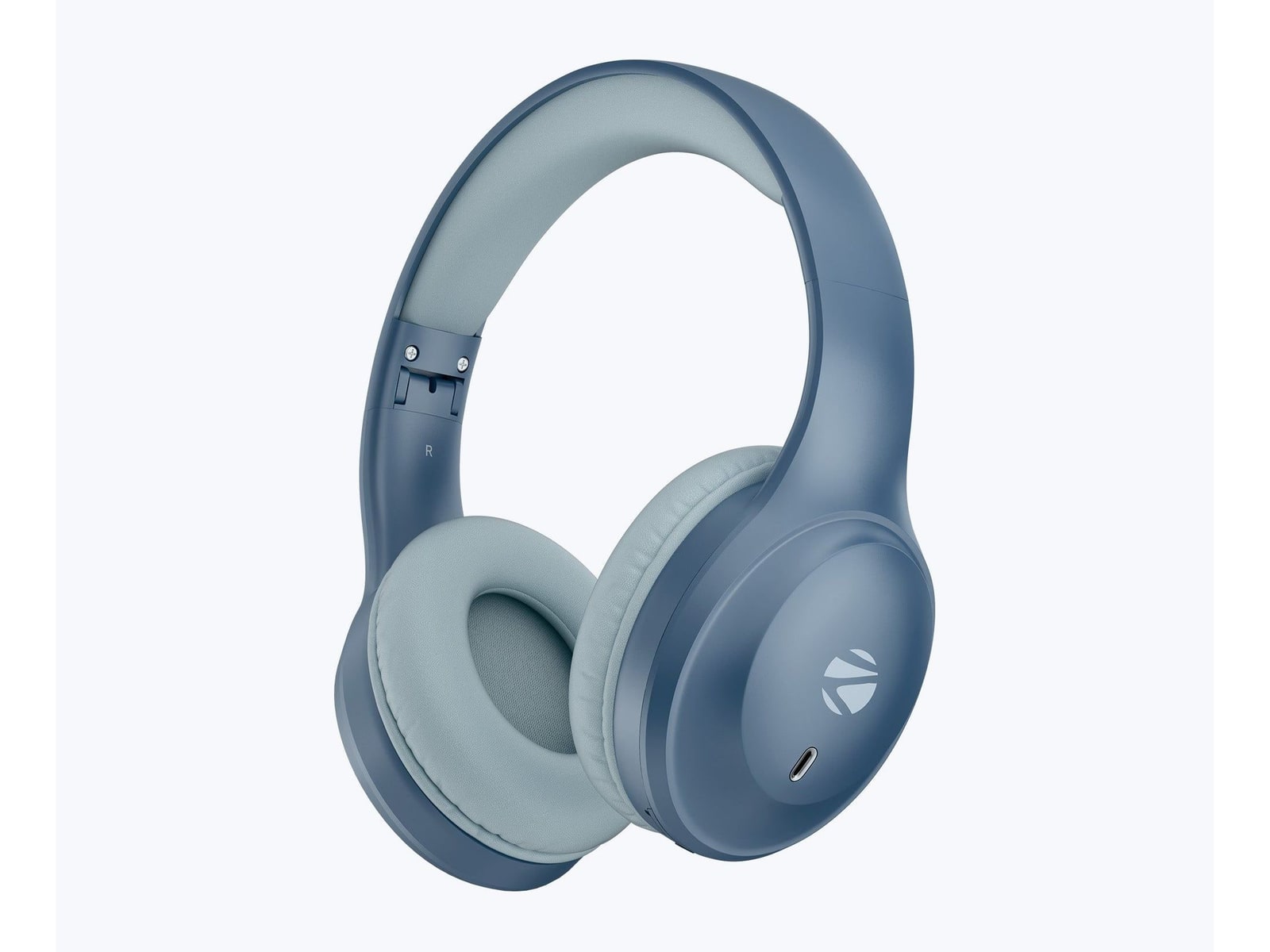 Zebronics - Zeb Paradise Neo R Over-Ear Headphones - Blue