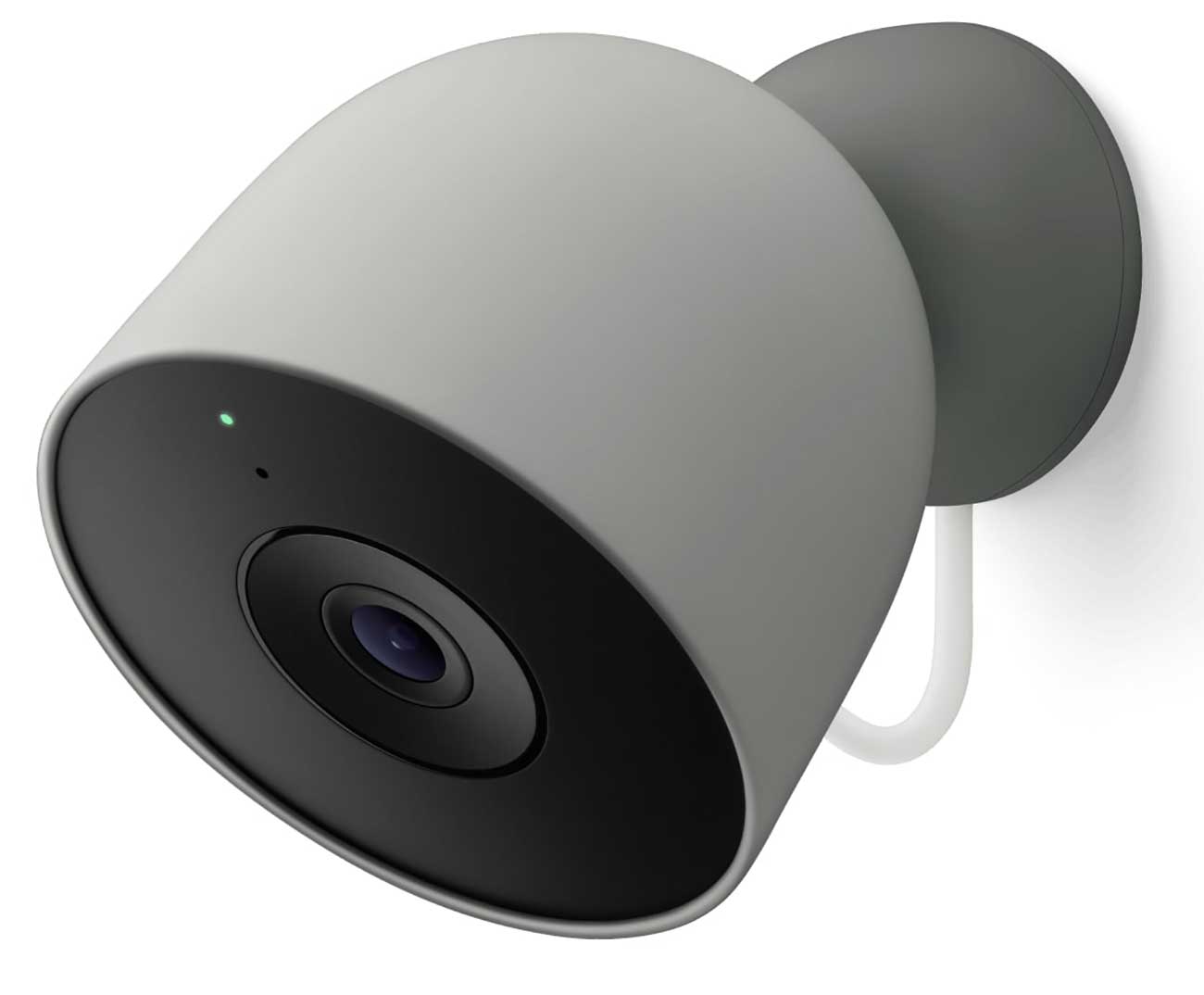 Google - Nest Cam Outdoor Security Camera (2nd Gen) Security Cameras - Hazel