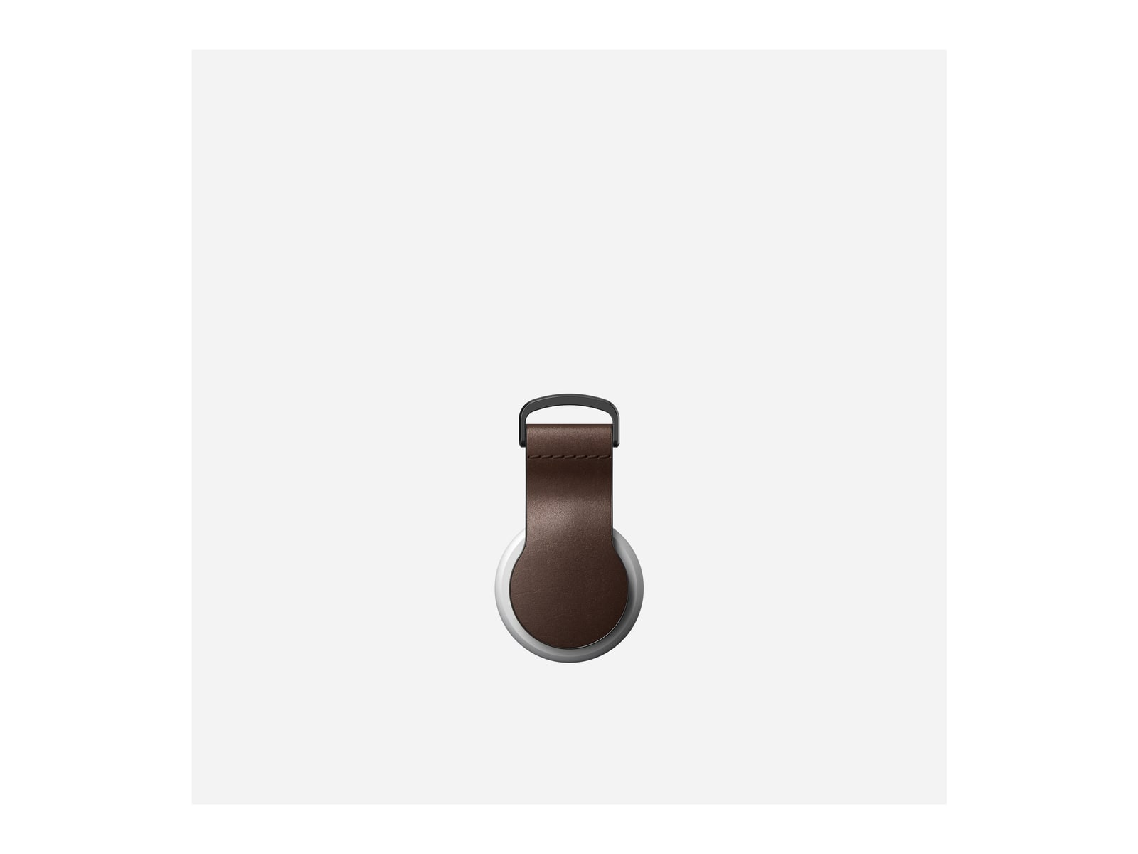 Nomad - Leather Loop - AirTag - Rustic Brown