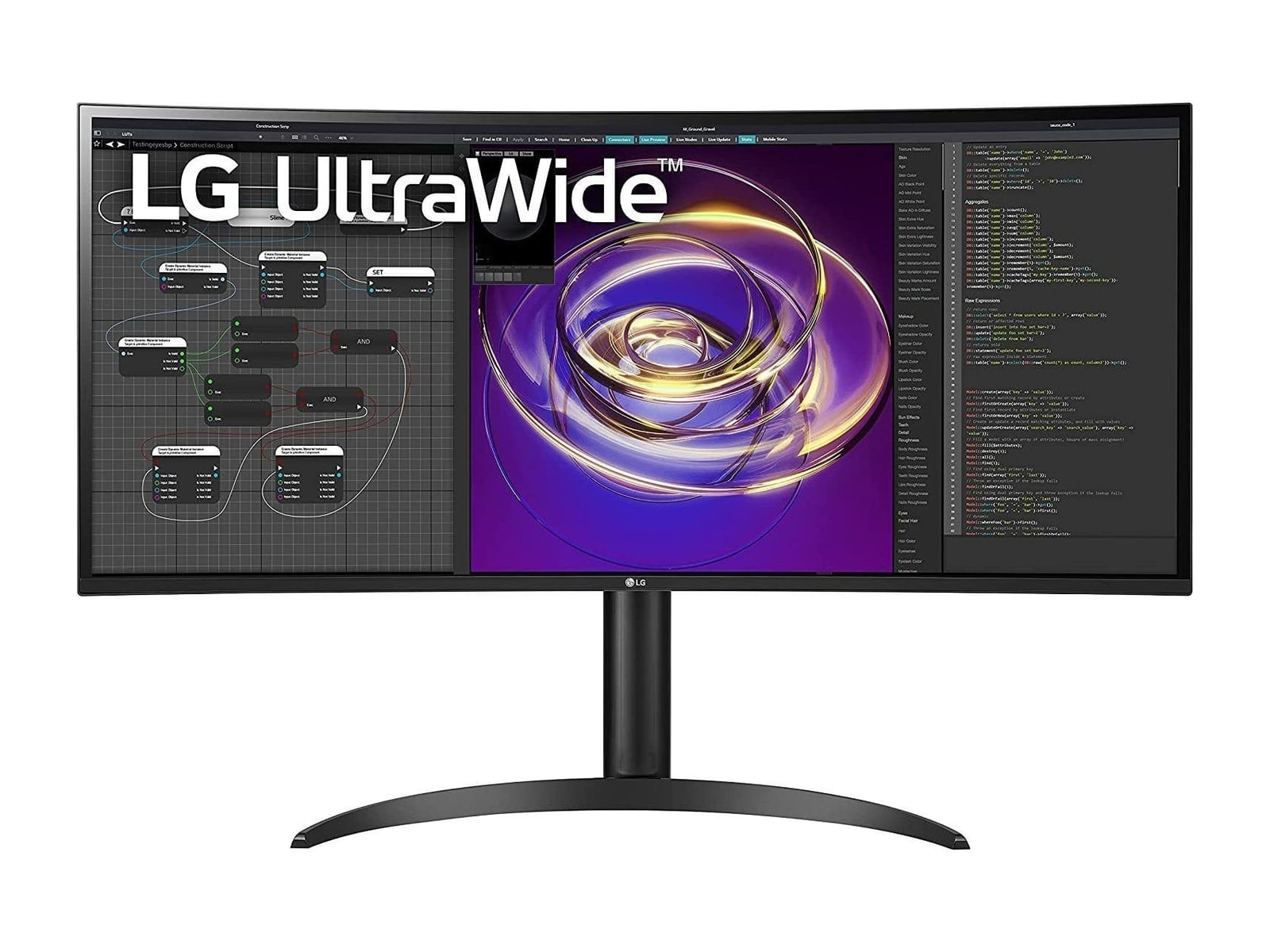 LG - 34" UltraWide 34WP85CN-B WQHD Ultrawide Monitors