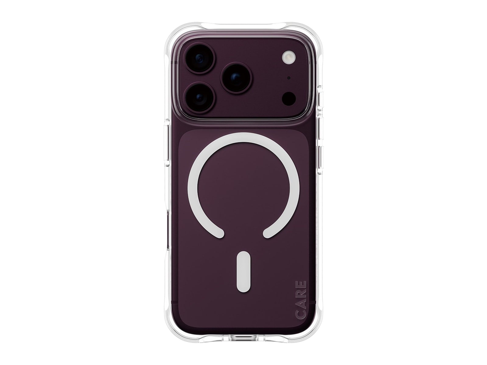 PanzerGlass - CARE Samba Case Transparent w. White MagSafe iPhone 18 Pro