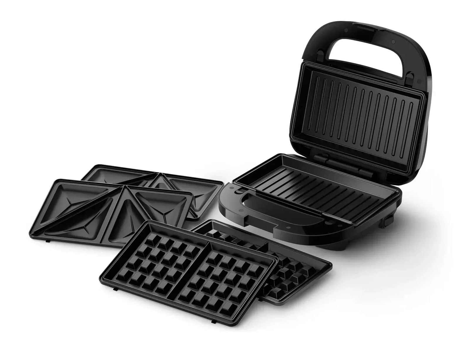 Philips - HD2350/80 5000 Series Sandwich Maker Black Toasters & Ovens