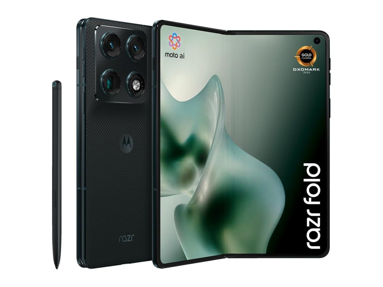 Motorola - Razr Fold 5G 512GB - Blackend Blue