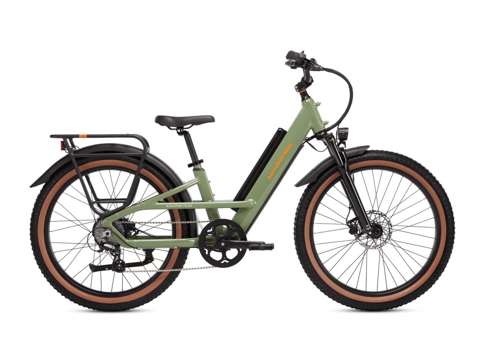 Rad Power Bikes - Radster Trail Regular Fir Green Electric Bikes