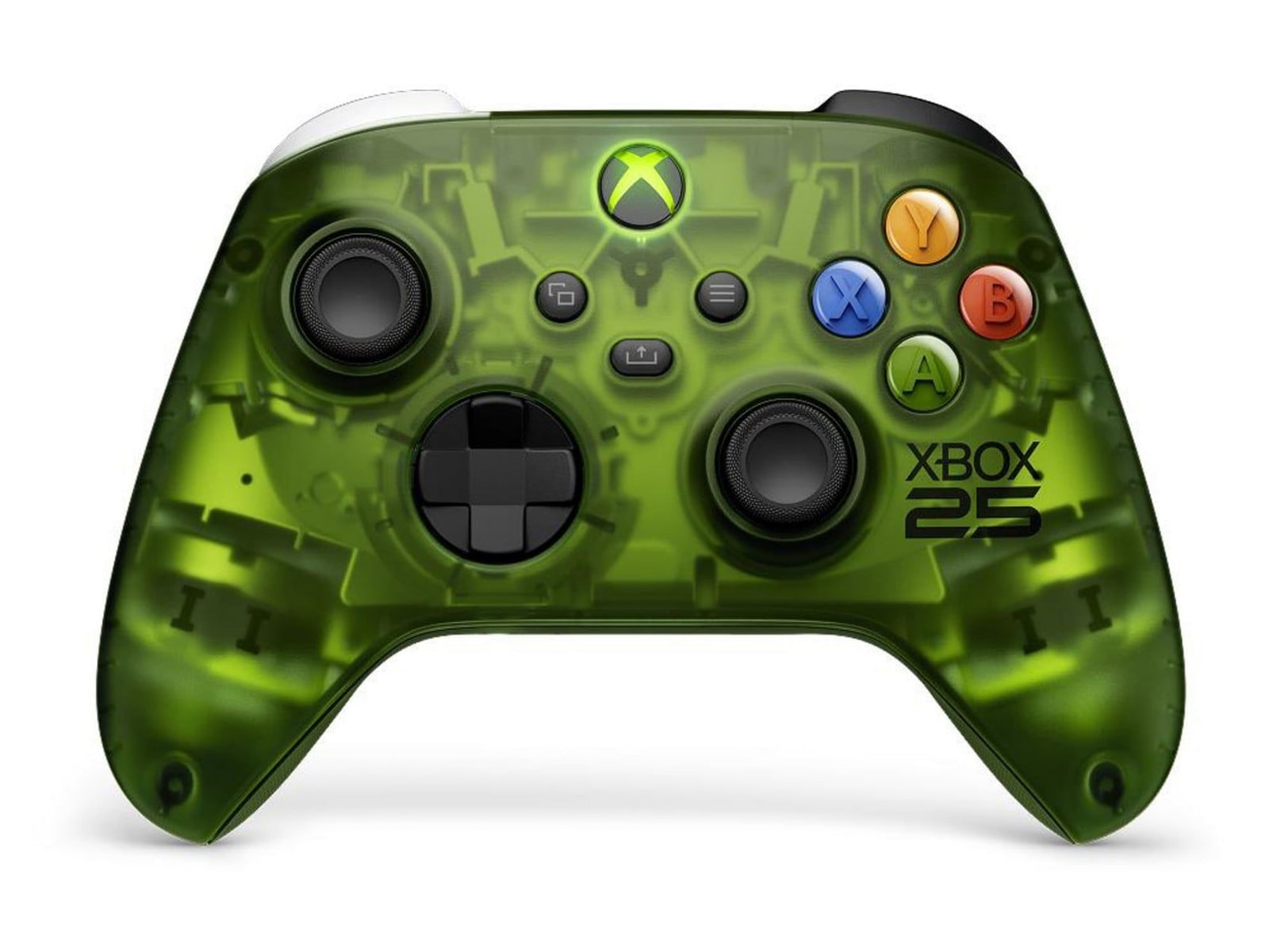Microsoft - Xbox Wireless Controller Xbox 25 Special Edition Gaming Controllers - Green