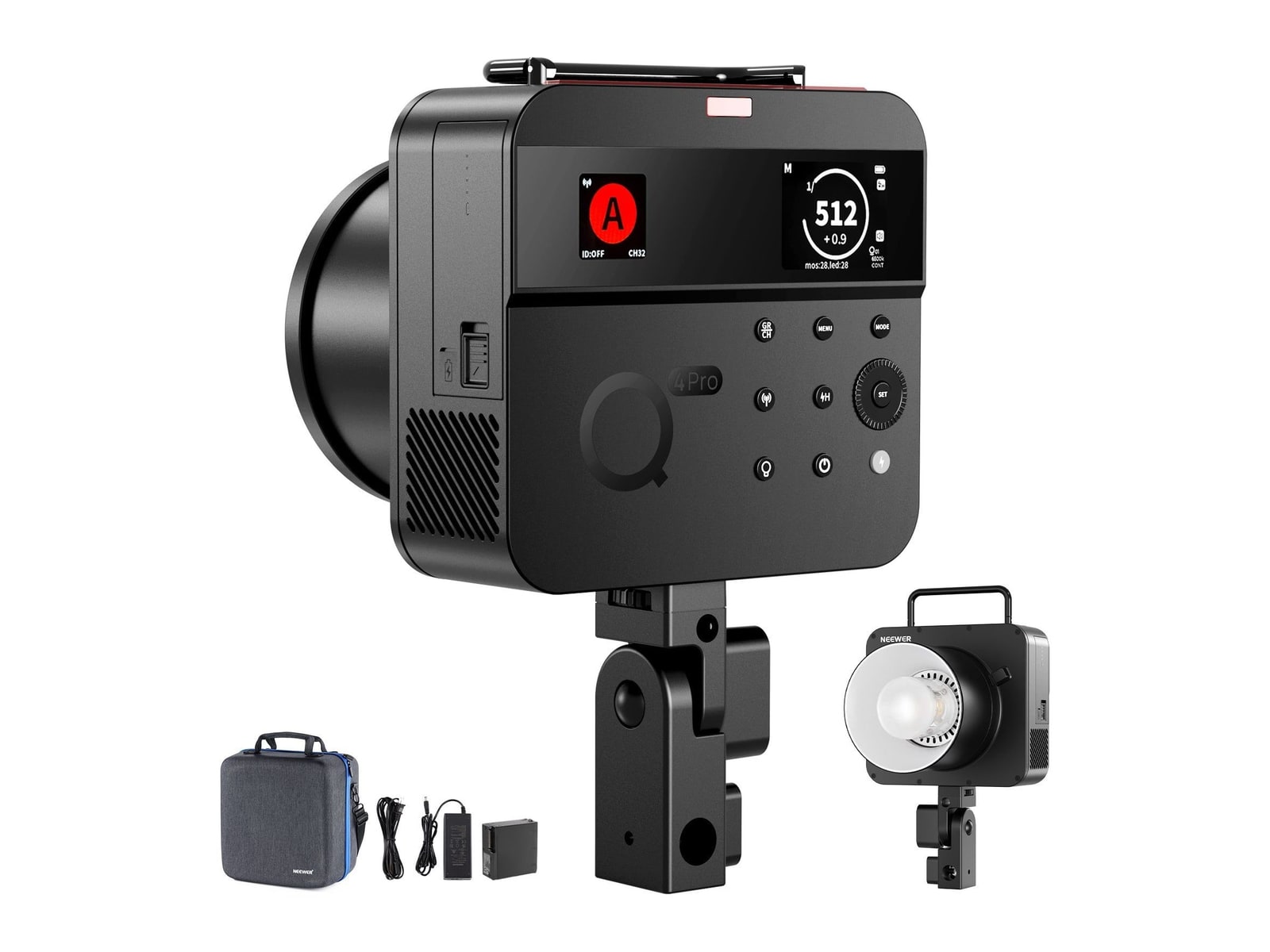 Neewer - Q4PRO 400Ws 2.4G TTL Outdoor Flash Strobe Camera Accessories