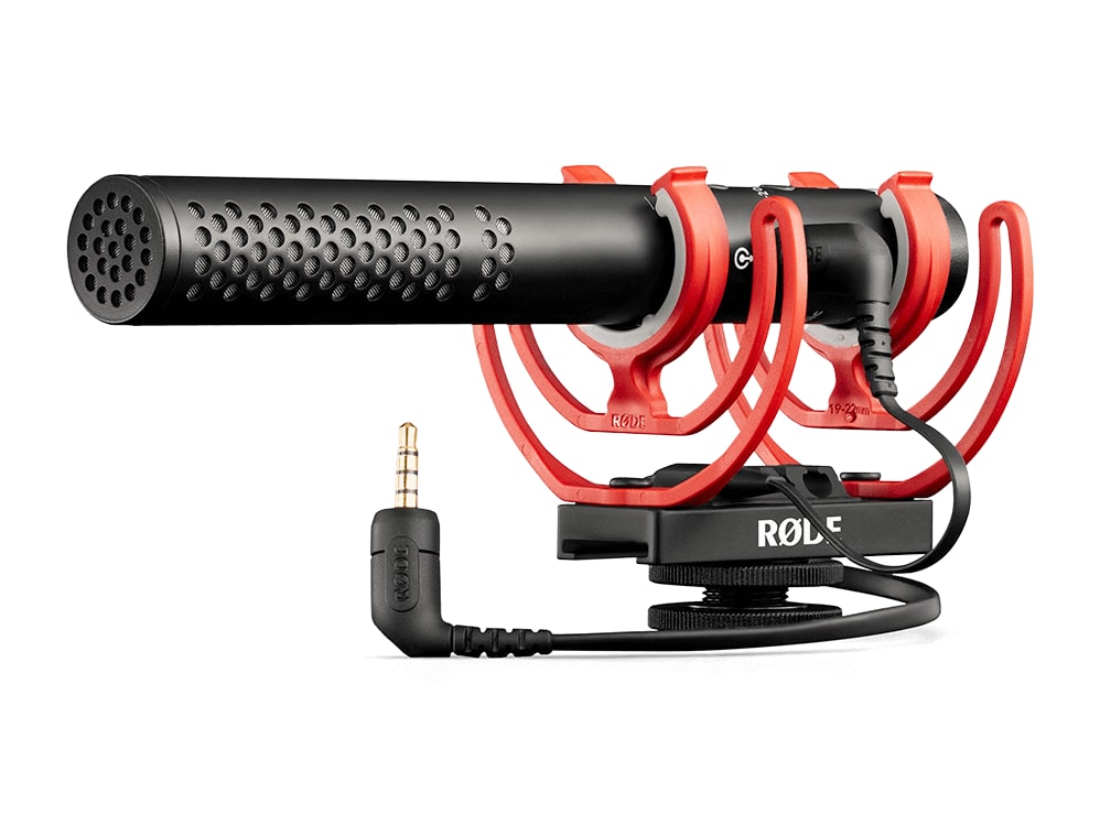 Rode - VideoMic NTG Microphone On-Camera Shotgun Cardioid Microphones - Red