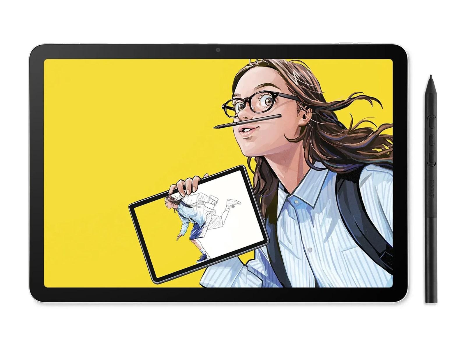 Wacom - MovinkPad 11 Drawing Tablets - Gray