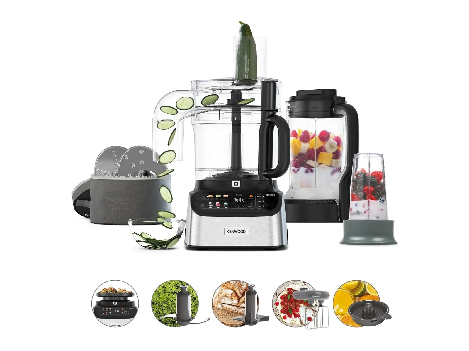 Kenwood - MultiPro OneTouch FDM73.850SS Food Processors