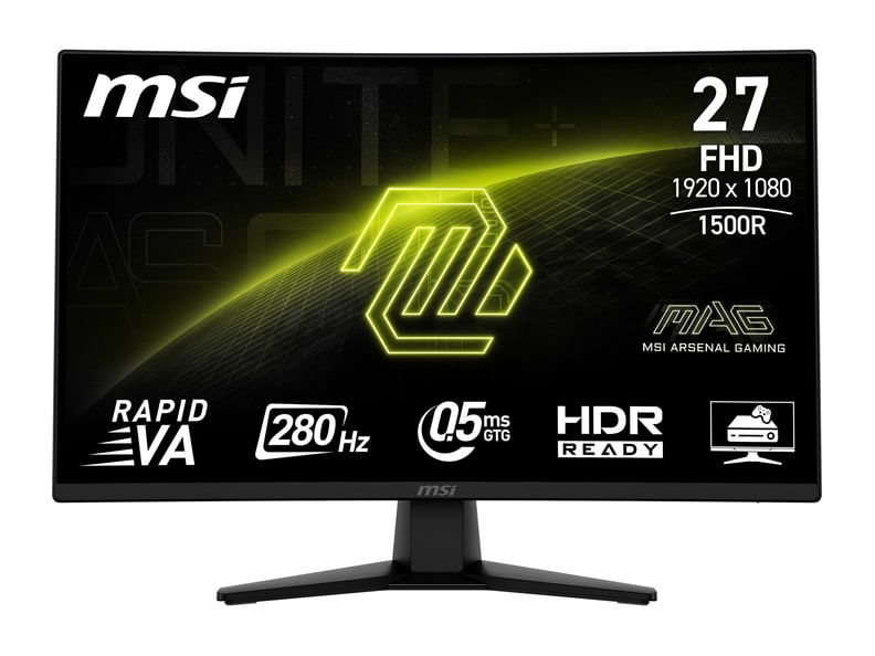 MSI - 27" MAG 274CXF Full HD 280Hz Gaming Monitors