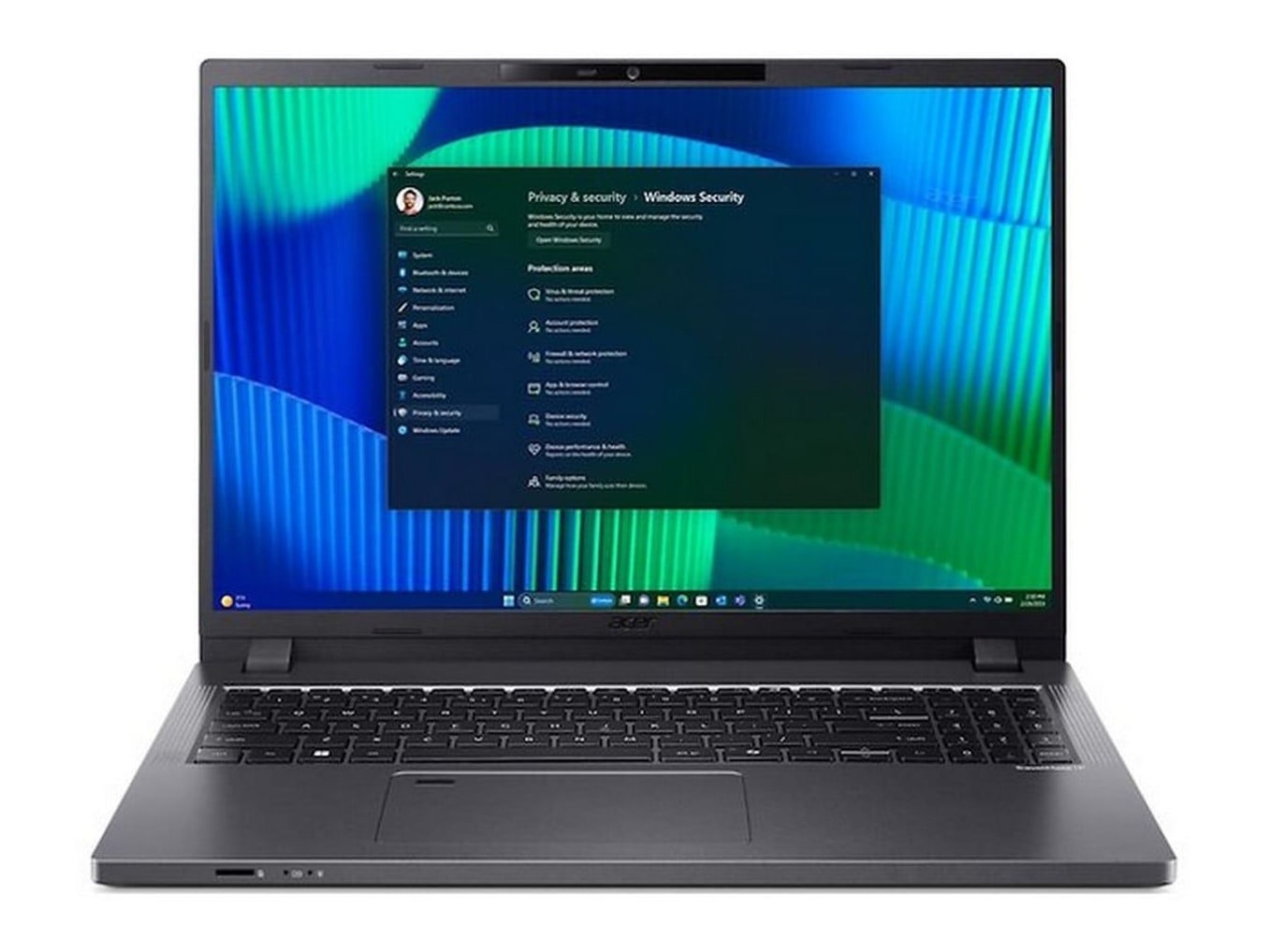 Acer - TravelMate P2 TMP216-71-G3-TCO-55AW 16" - Intel Core Ultra 5 125H chip - 16GB Memory - 512GB SSD - Gray