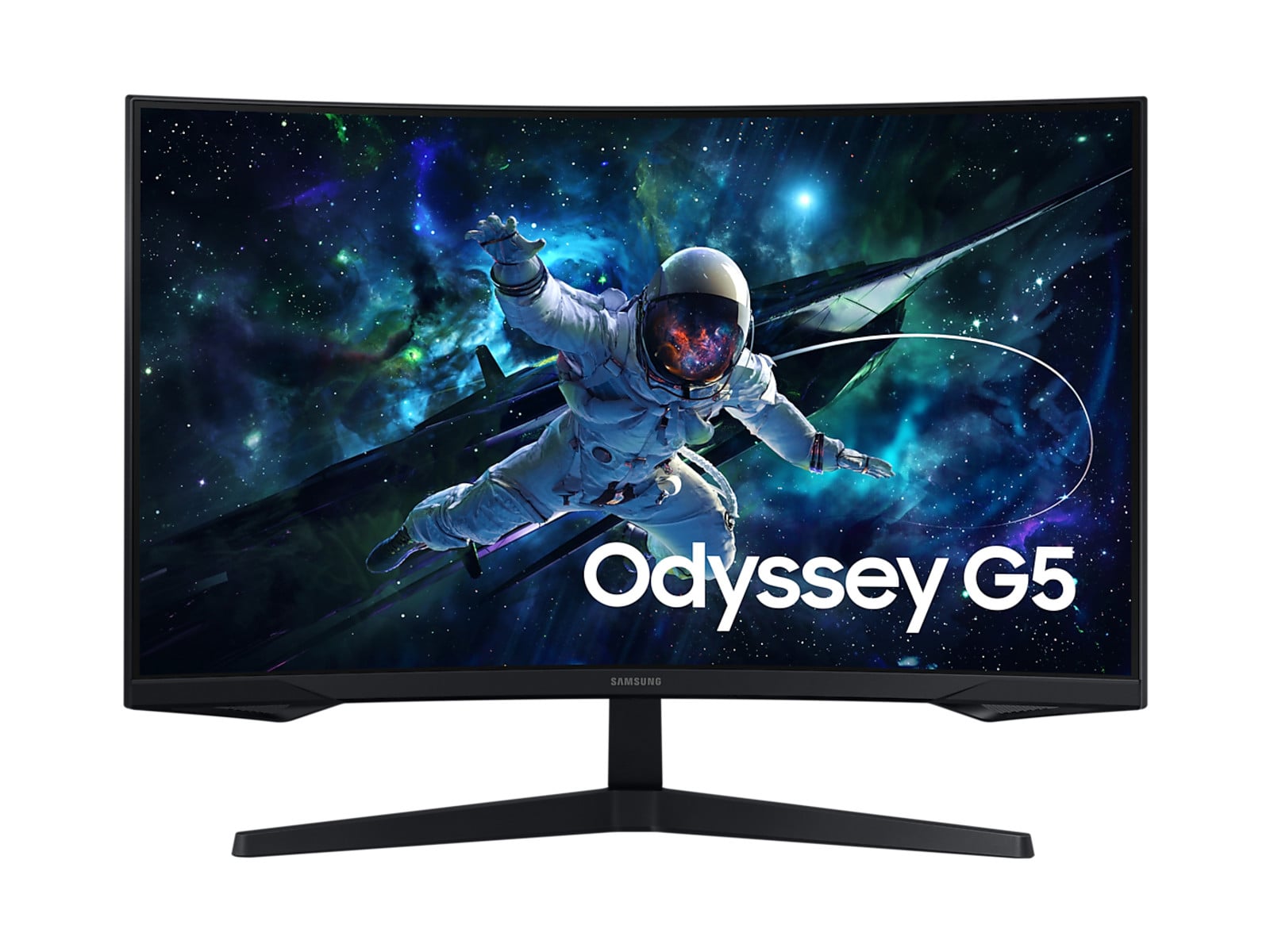 Samsung - 32" Odyssey G5 S32CG552E WQHD 165Hz Gaming Monitors - Black (UK)