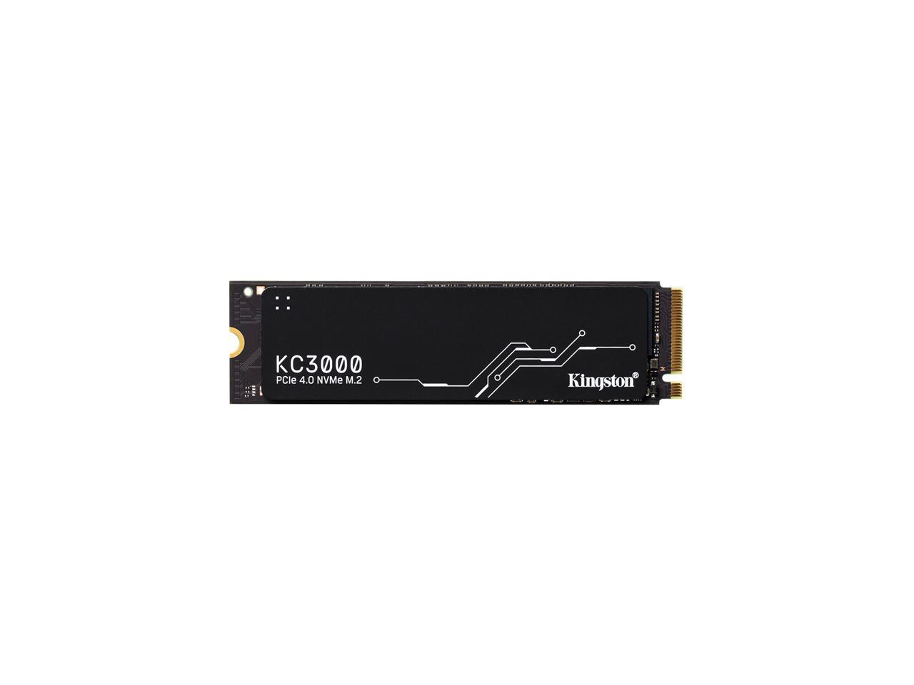 Kingston - KC3000 2TB M.2 SSDs - PCI-Express 4.0 x4 with Heatsink