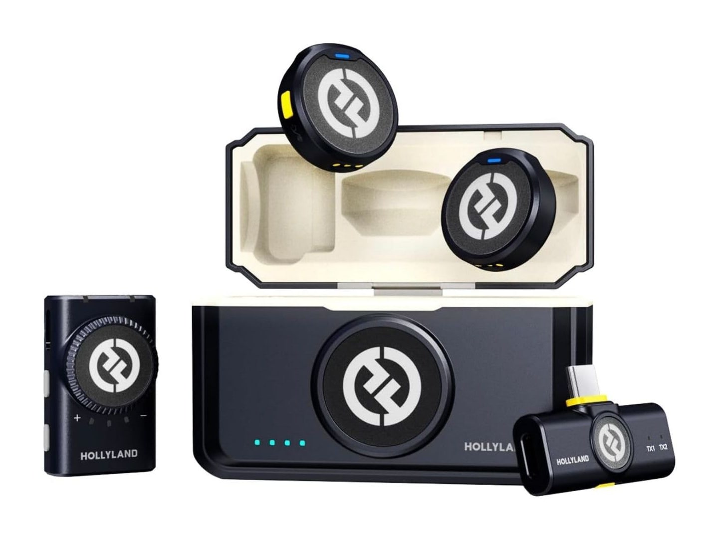 Hollyland - LARK M2 Mini Combo Wireless Microphones