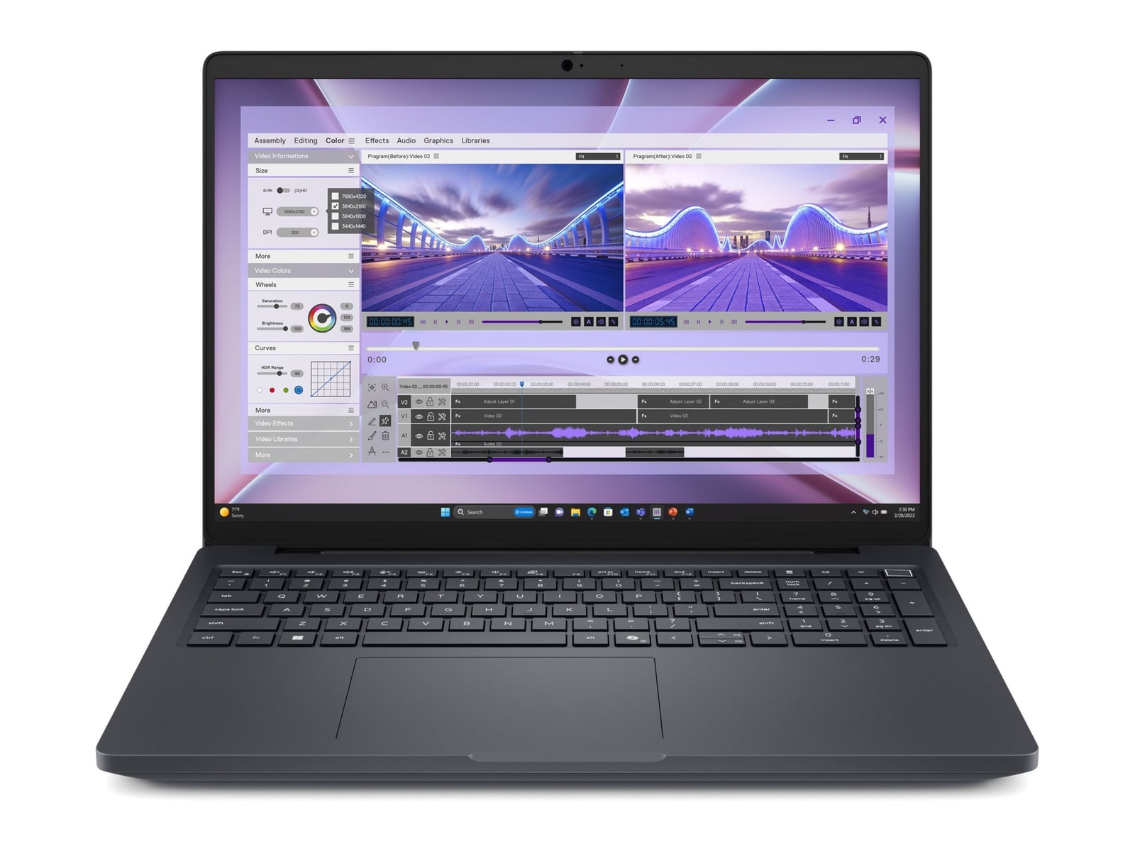 Dell - Pro Max 16 MC16250 16" - Intel Core Ultra 7 265H chip - 64GB Memory - 1TB SSD - Black (EU)