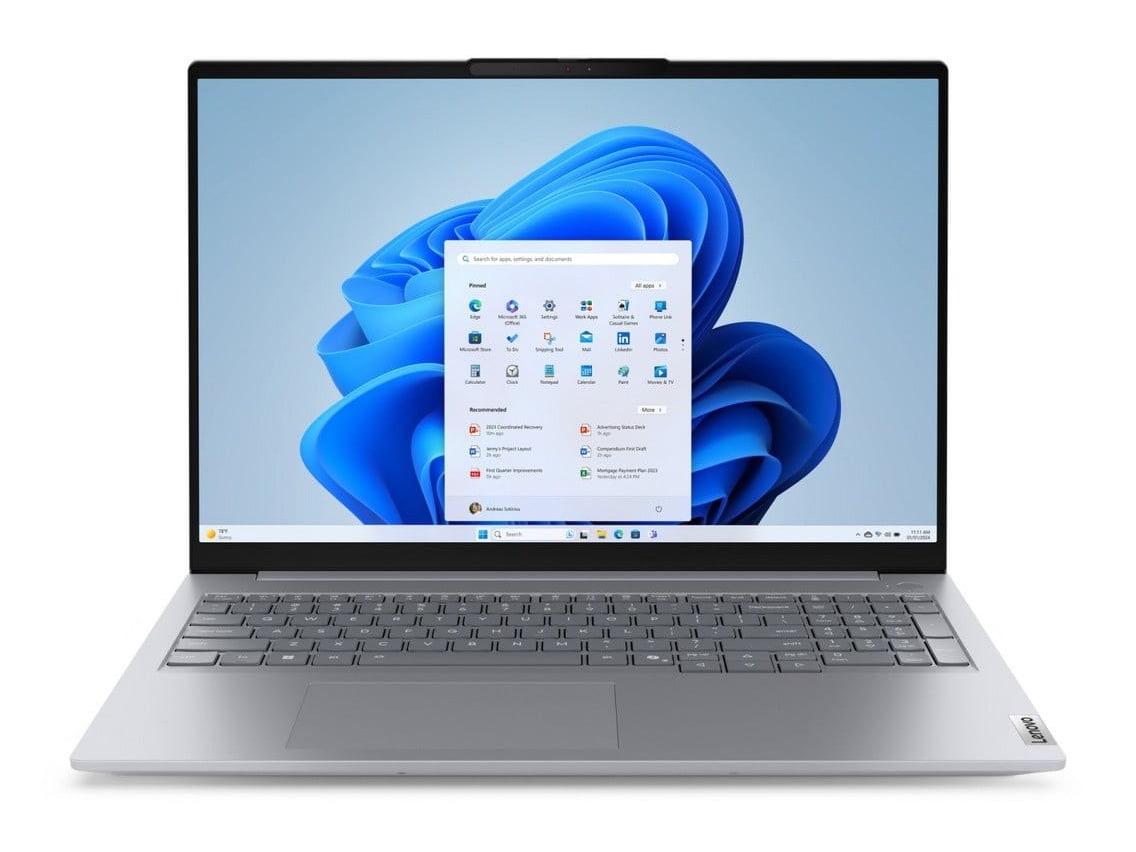 Lenovo - ThinkBook 16 G8 IAL 21SK00PFIX 16" - Intel Core Ultra 9 185H chip - 16GB Memory - 512GB SSD - Gray