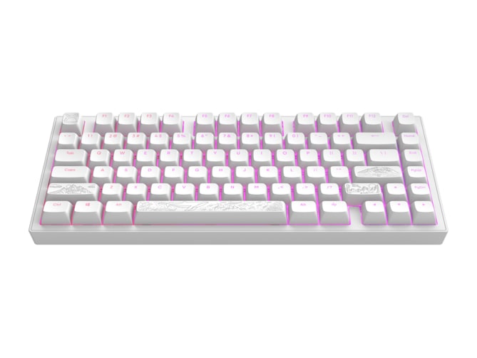 Dark Project - ALU81A Terra Nostra R2 ANSI Mechanical Keyboards - White