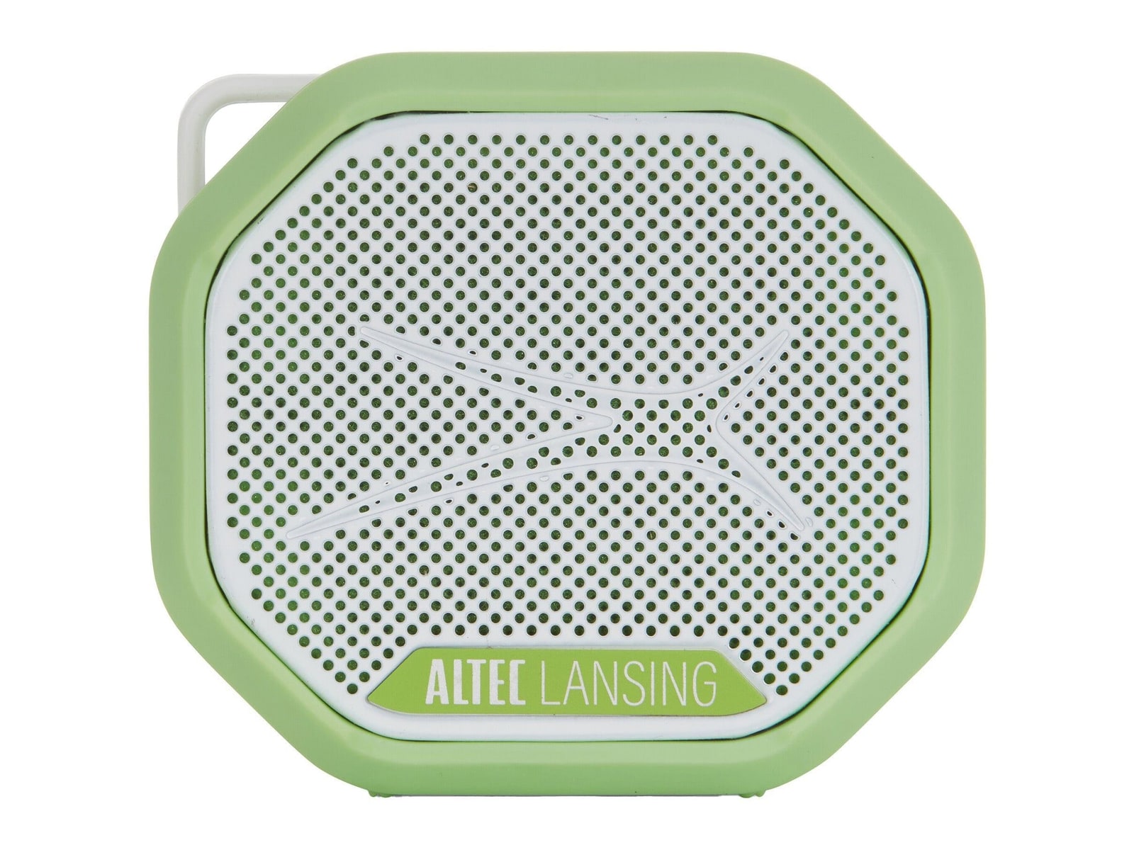 Altec Lansing - HydraTrek Bluetooth Portable Speakers - Sport Green/White