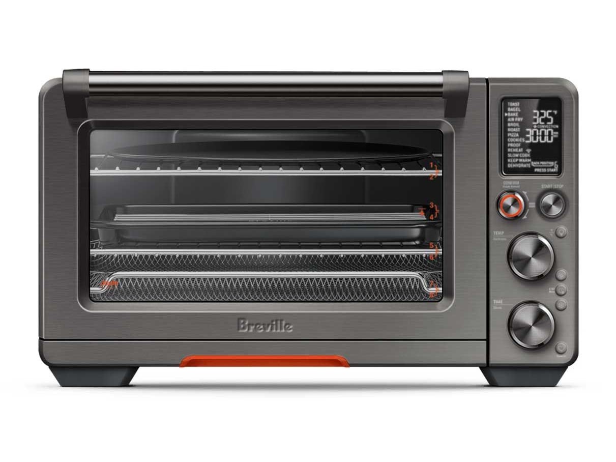 Breville - the Joule Black Stainless Steel Smart Oven Air Fryer Pro Toasters & Ovens