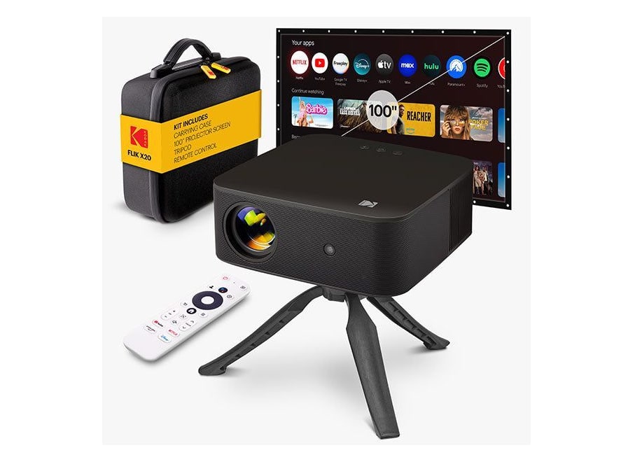 Kodak - Flik X20 Black Projectors