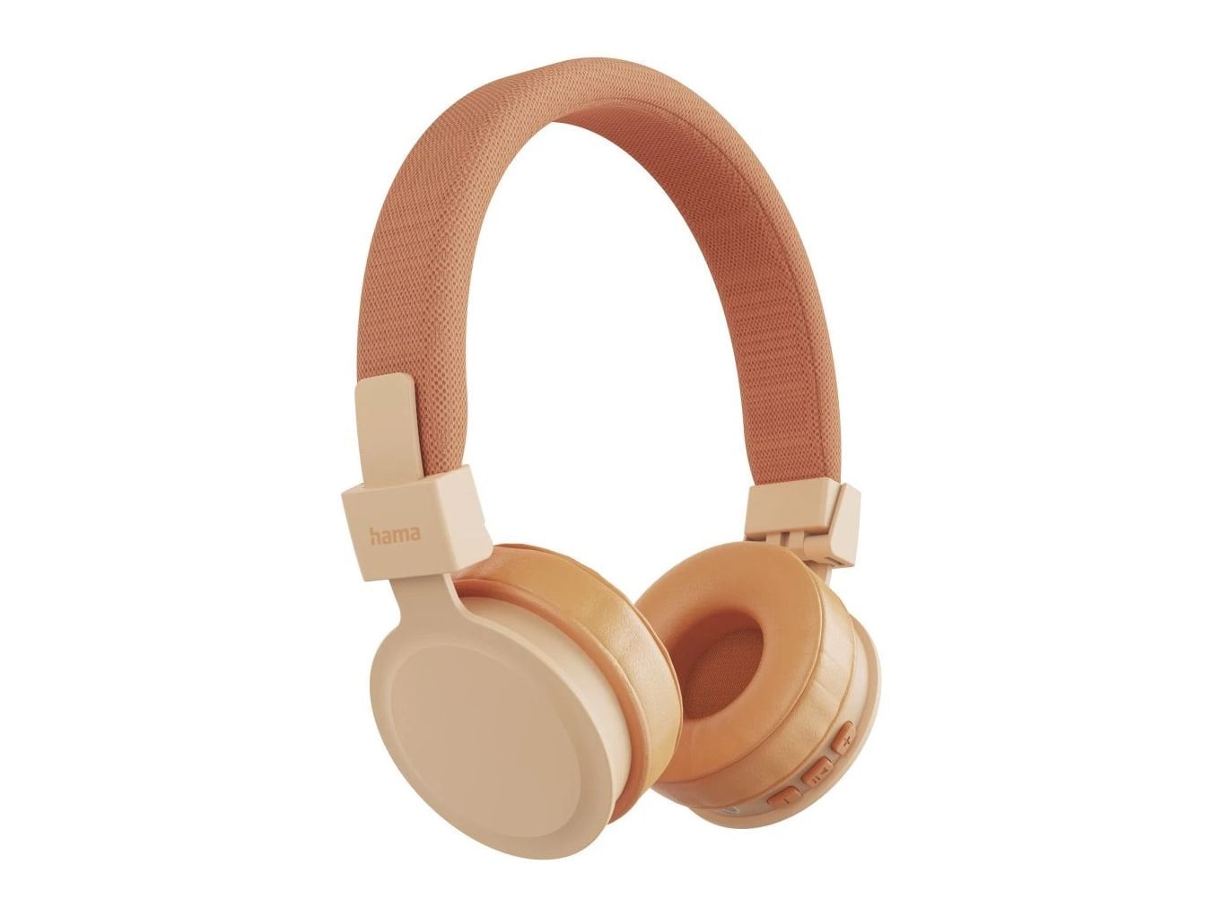 Hama - Freedom Lit III Wireless On-Ear Headphones - Orange