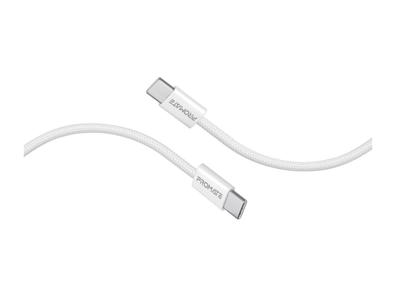 Promate - EcoLine-CC200 White USB-C Cables