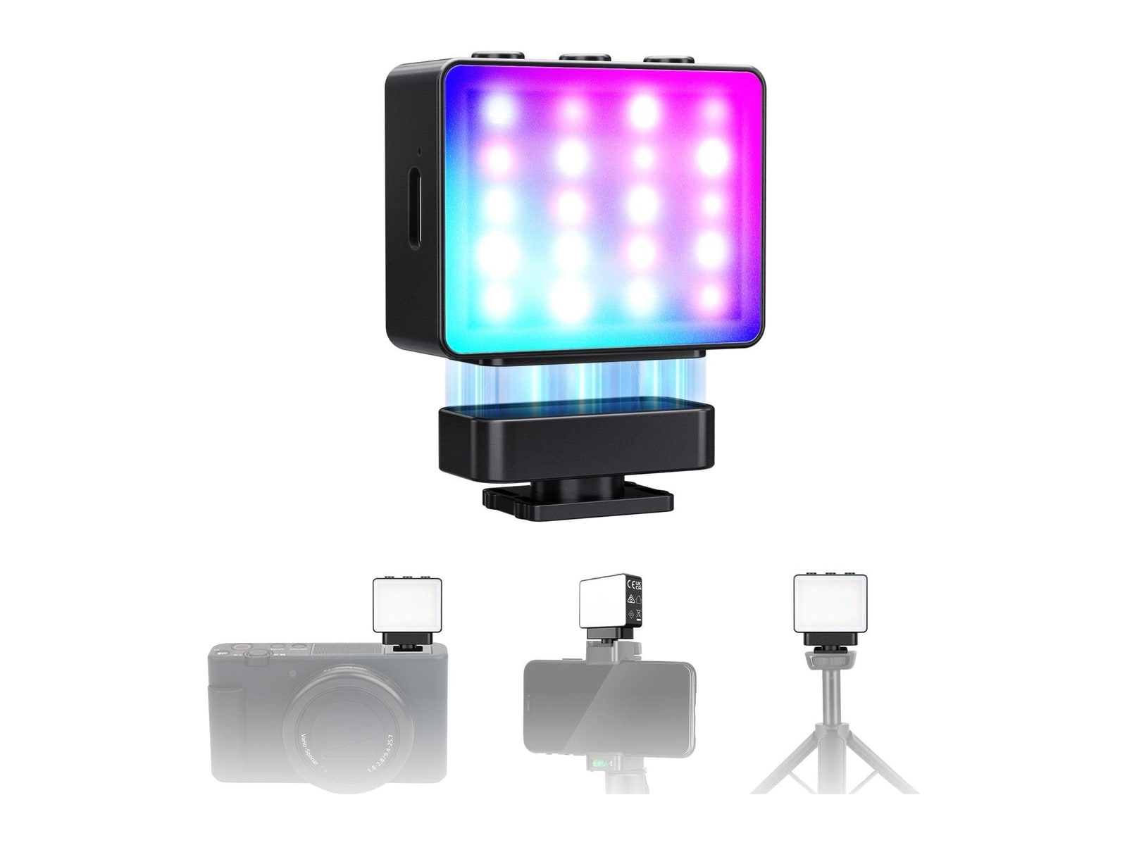 Neewer - BASICS M23 Magnetic RGB Camera Auxiliary Light Camera Accessories