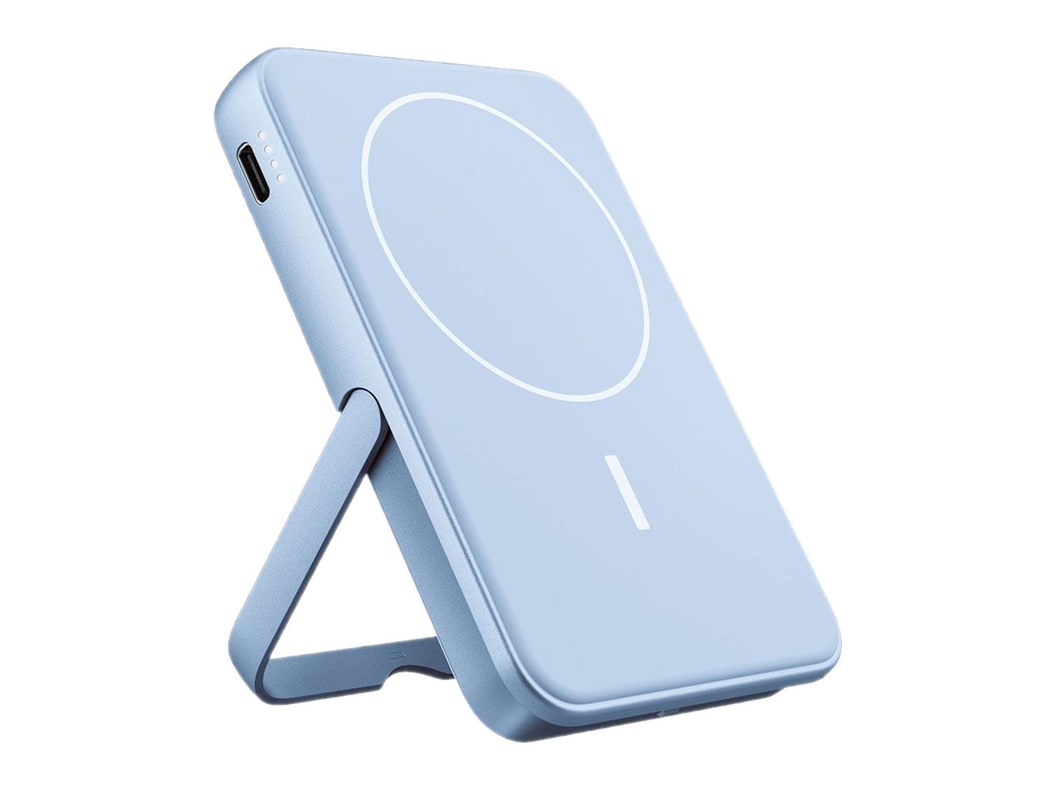Fresh 'n Rebel - Magnetic Wireless Powerbank 5000 mAh Vivid Blue Power Banks