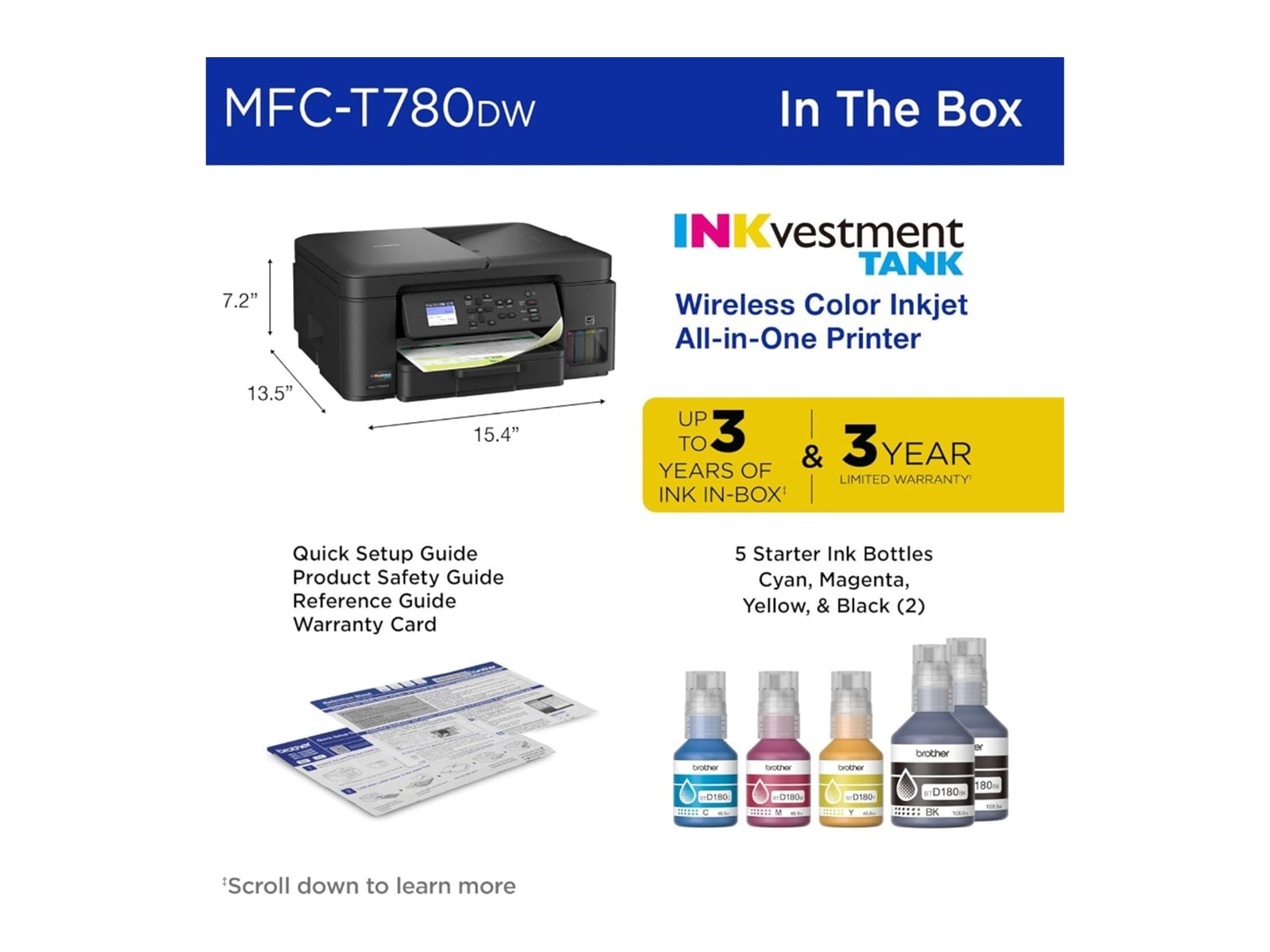Brother - MFC-T780DW Printers