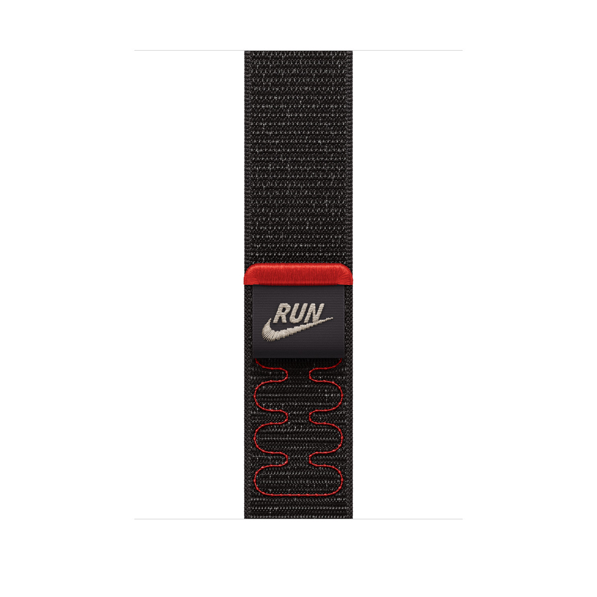 Apple - Apple Watch Nike Sport Loop - 46mm - Midnight Black