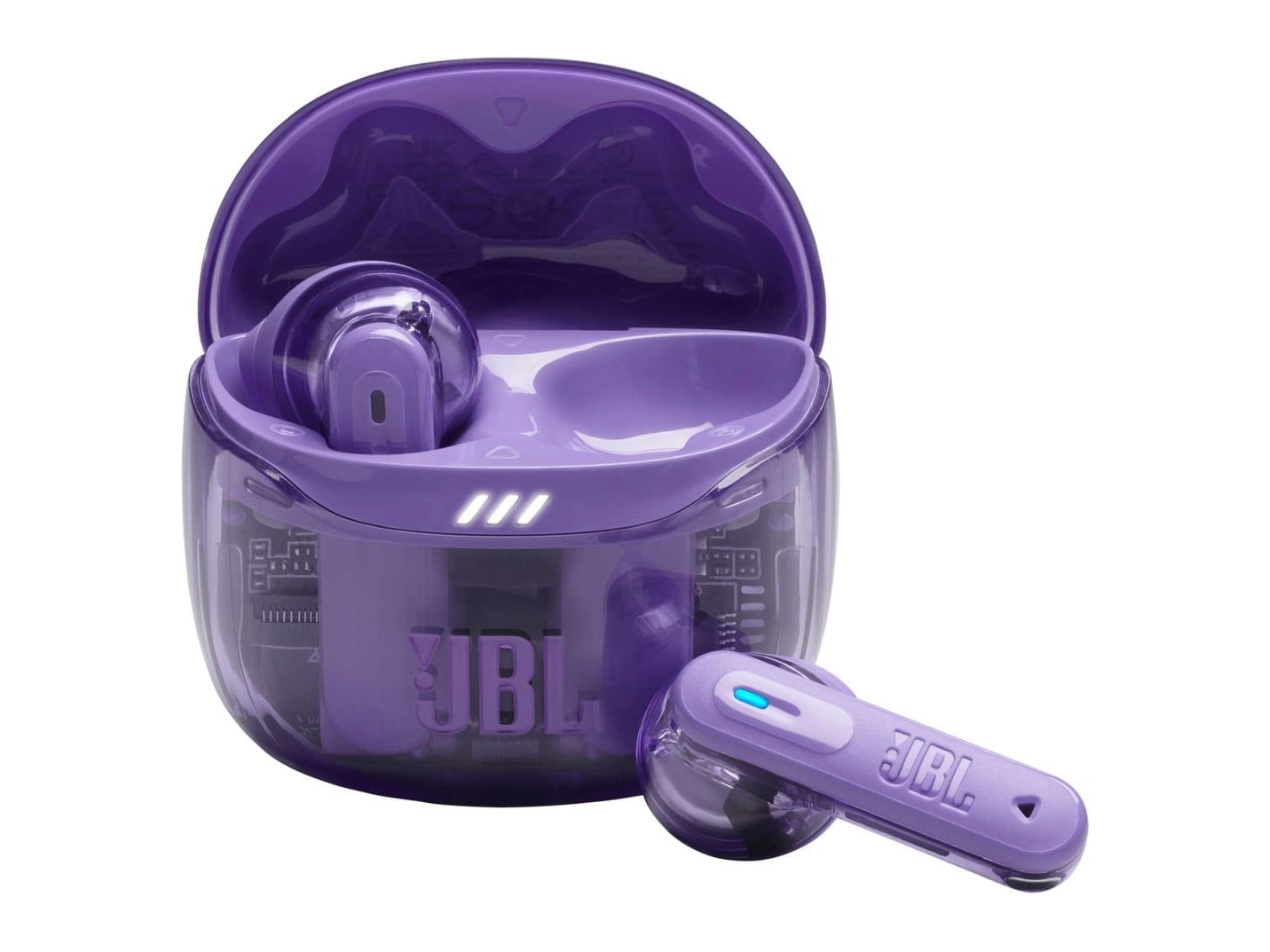 JBL - Tune Flex 2 Ghost Edition True Wireless Earbuds - Purple