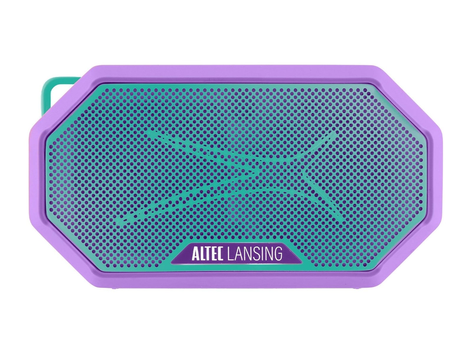 Altec Lansing - HydraMini 2.0 Bluetooth Portable Speakers - Purple/Teal