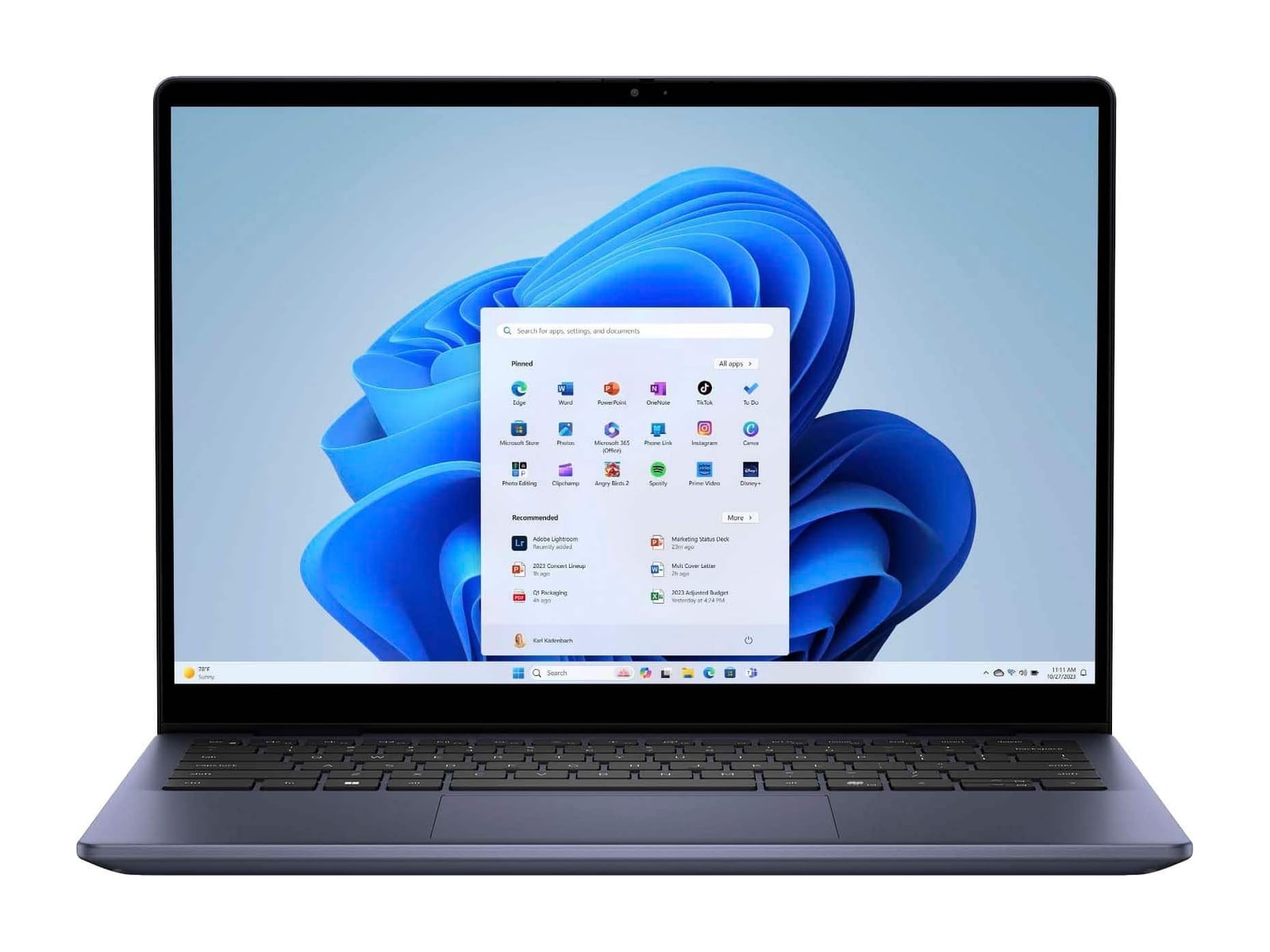 Dell - Inspiron 14 i7445-5333BLU-PUS 14" - AMD Ryzen 5 8640HS chip - 8GB Memory - 512GB SSD - Midnight Blue