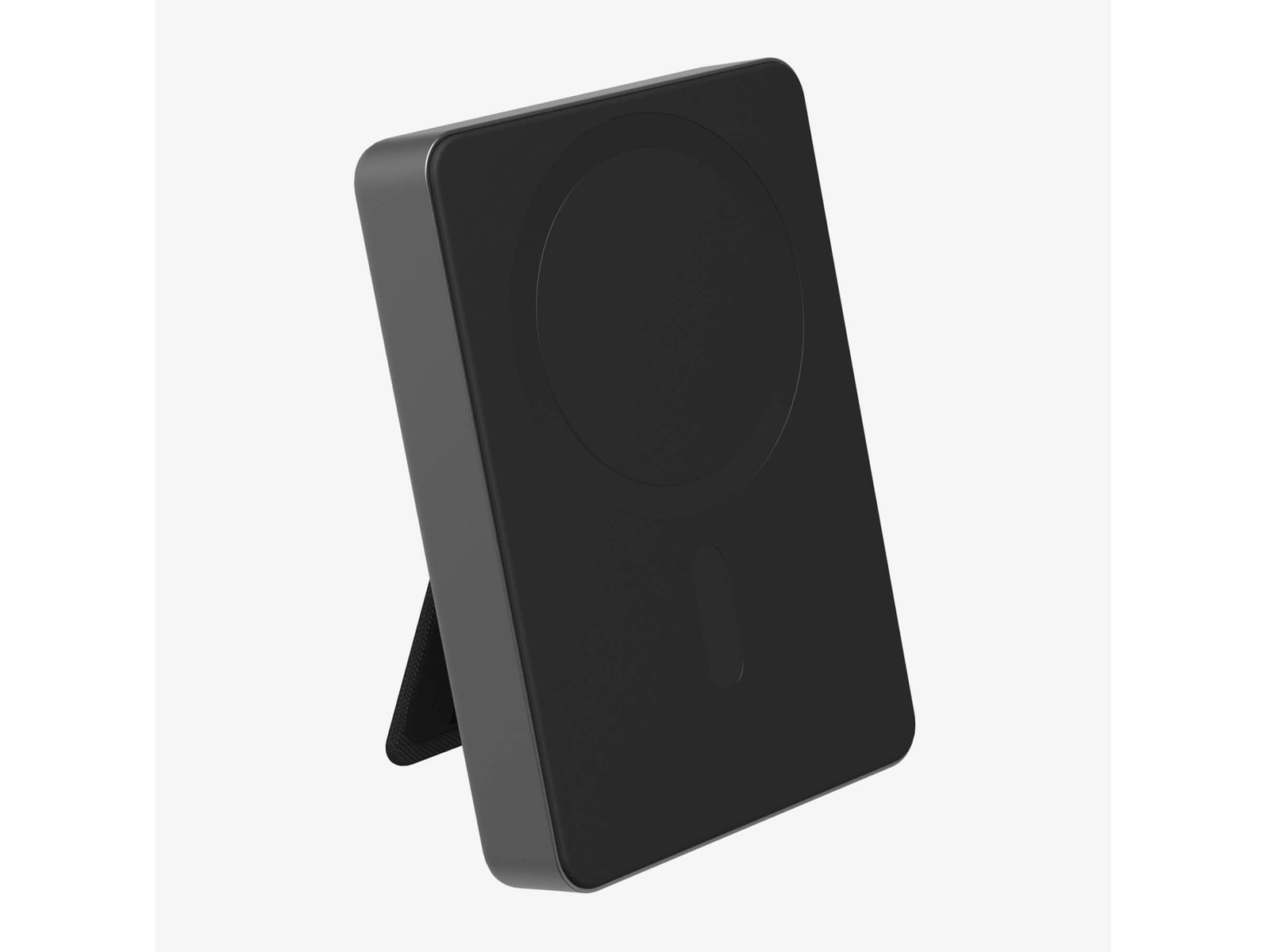 mophie - Slim Wireless 10K Powerstation with Stand Black Power Banks